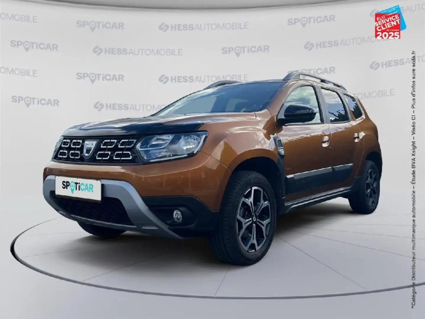 Dacia Duster 1.5 DCI 110CH PRESTIGE 4X2 Orange - 1