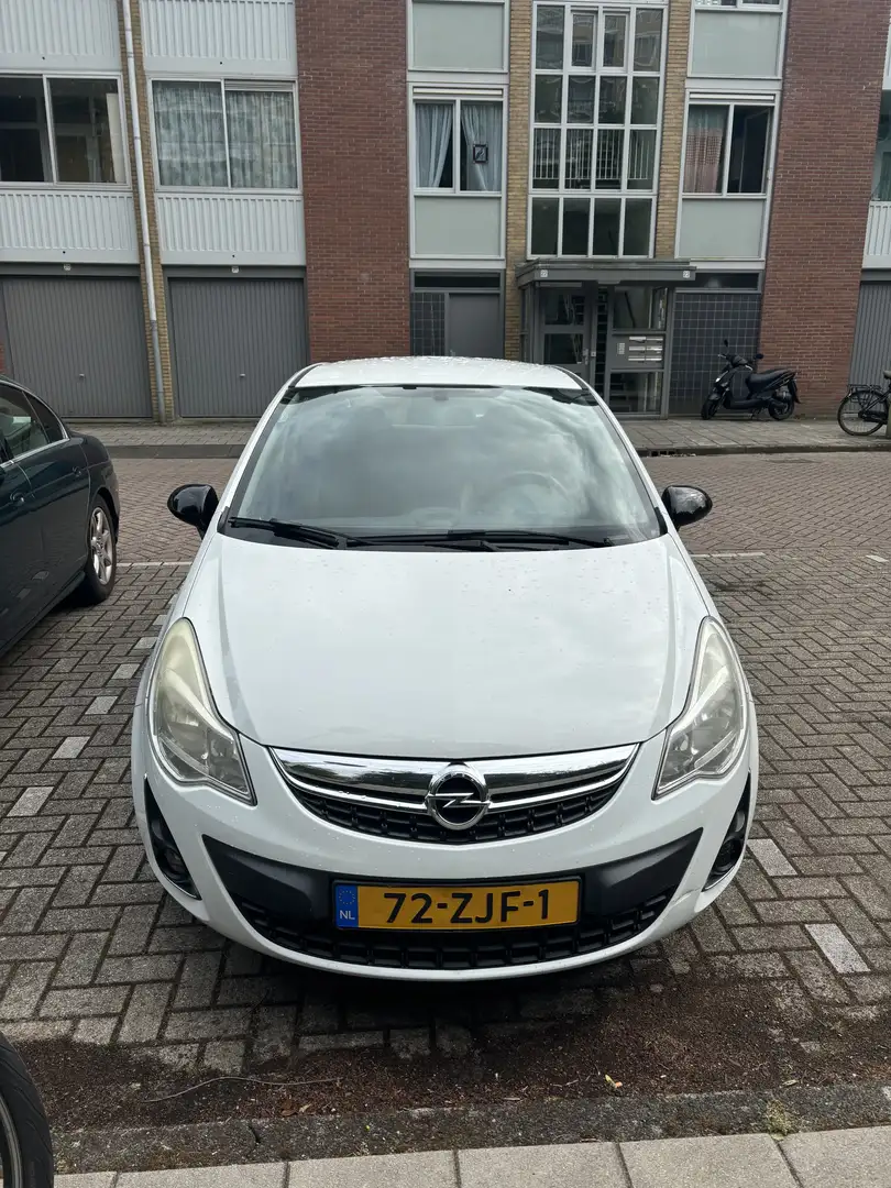 Opel Corsa Corsa 1.2 EcoF. An.Edition LPG Wit - 2