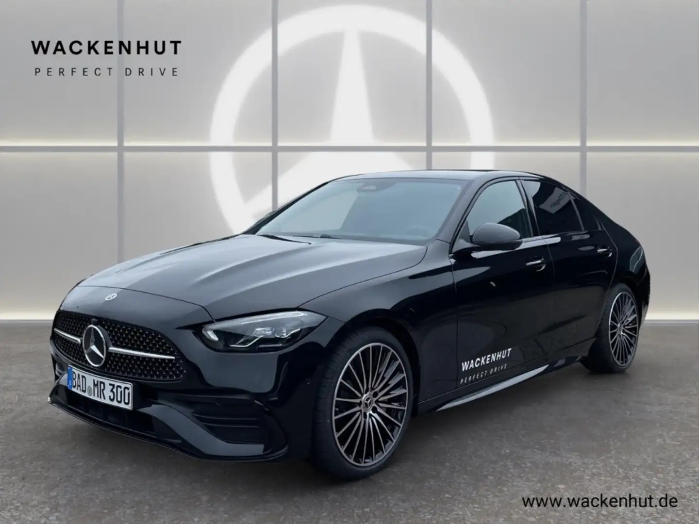 Mercedes-Benz C 300 EDITION AMG NIGHT LED 360°WINTER MEMORY CARPLAY Černá - 1