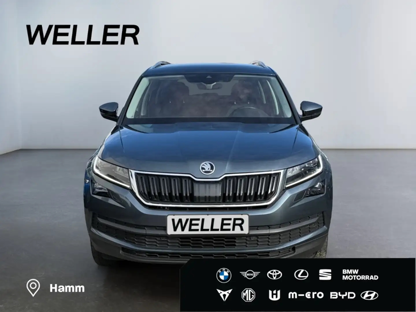 Skoda Kodiaq 2.0 TDI 4x4 DSG Style *StHz*el Sitze*SHZ* Grau - 2