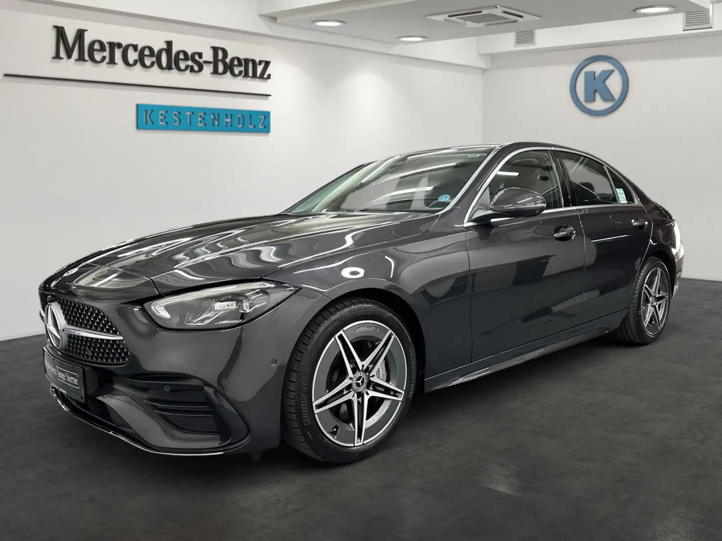 Mercedes-Benz C 300 AMG WideScreen LED Kamera Spurhalt-Ass PTS Grau - 2