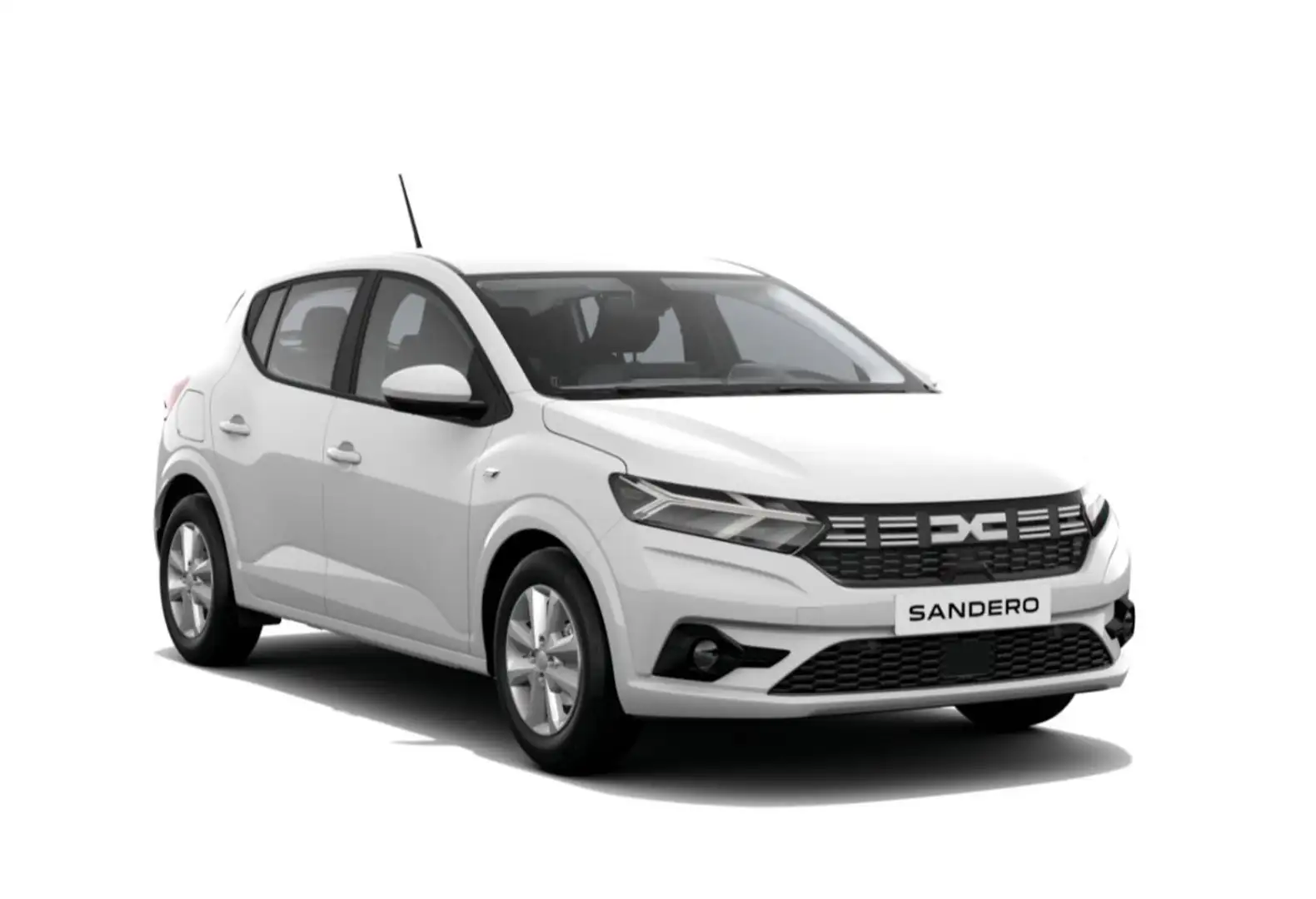 Dacia Sandero Expression TCe 90 PDC  Klimaautomatik Navi Blanc - 2