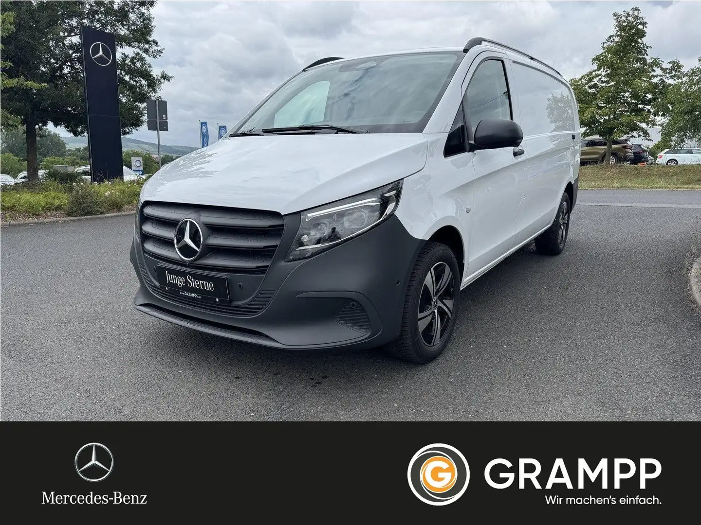 Mercedes-Benz Vito 119 Vito 4x4 Kasten Lang Multibeam*AHK 2,5t*360° Weiß - 1