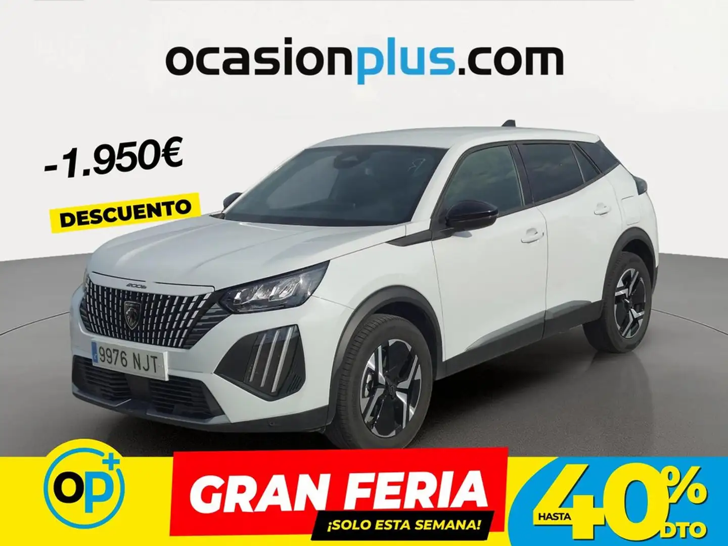 Peugeot 2008 Hybrid Allure eDCS6 145 Blanco - 1