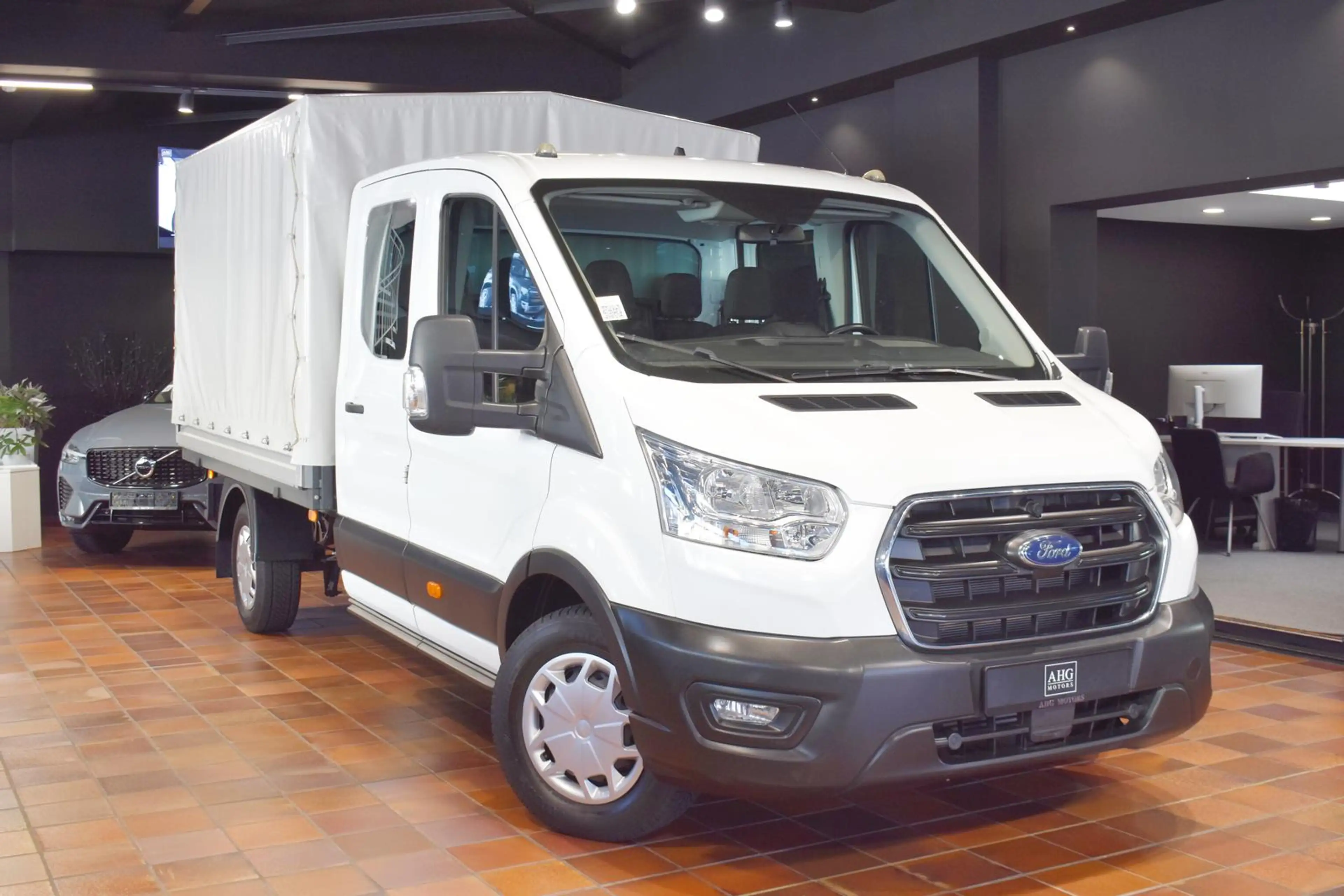 Ford Transit 350 4X4 ALLRAD L3 MAXI DOKA AHK3,5T GRA AC ELEKTRI — photo 4