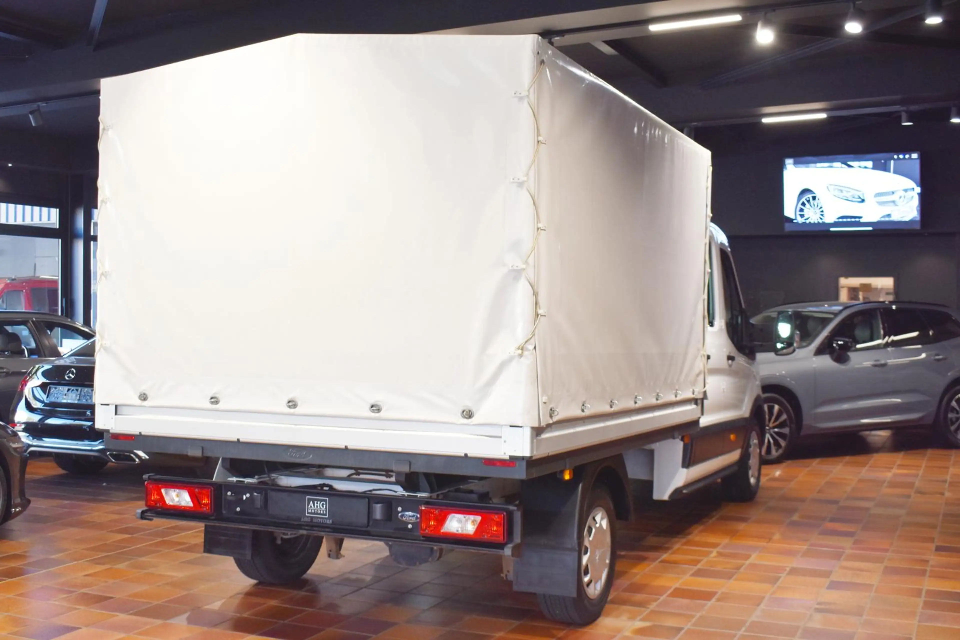 Ford Transit 350 4X4 ALLRAD L3 MAXI DOKA AHK3,5T GRA AC ELEKTRI — photo 6