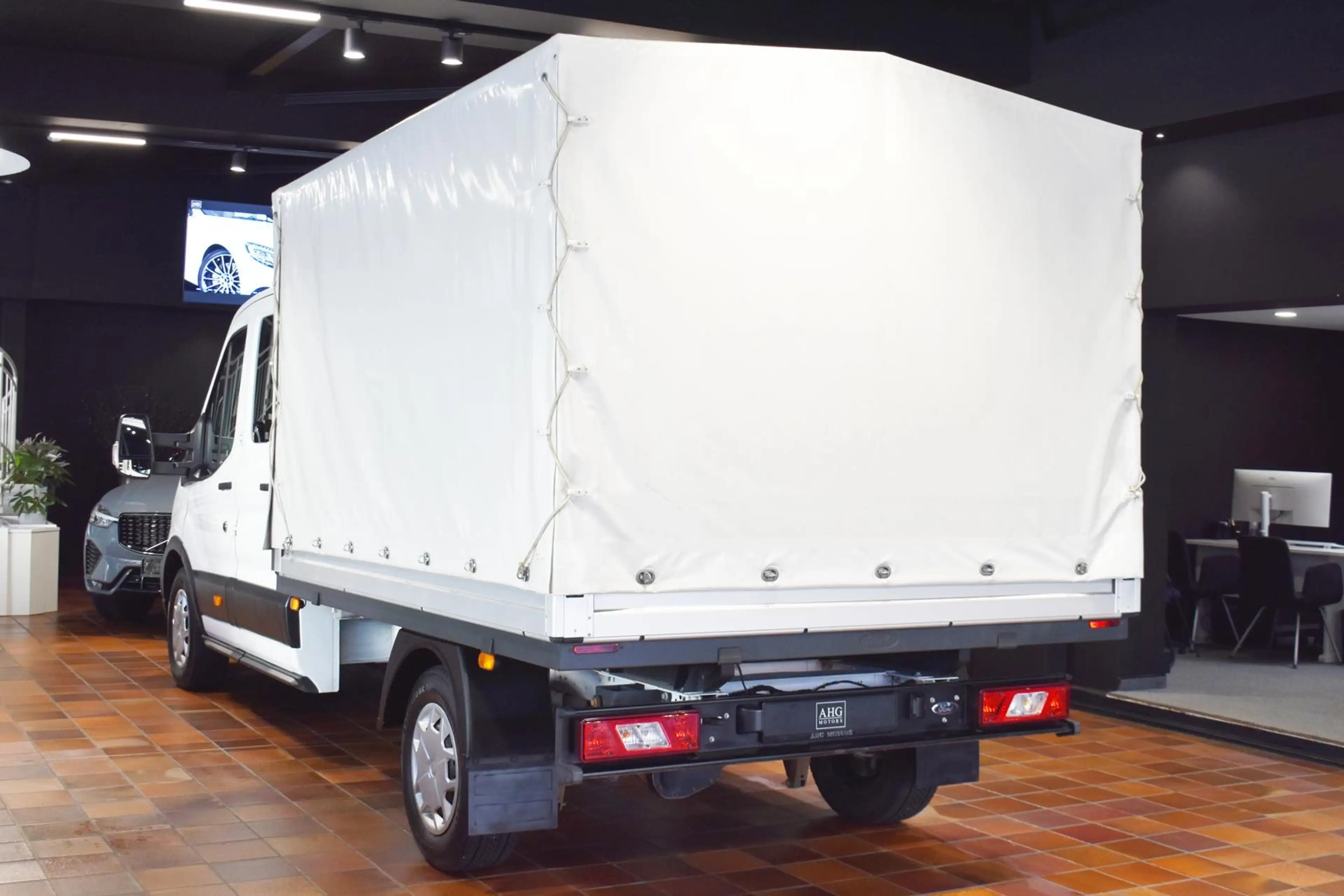 Ford Transit 350 4X4 ALLRAD L3 MAXI DOKA AHK3,5T GRA AC ELEKTRI — photo 10
