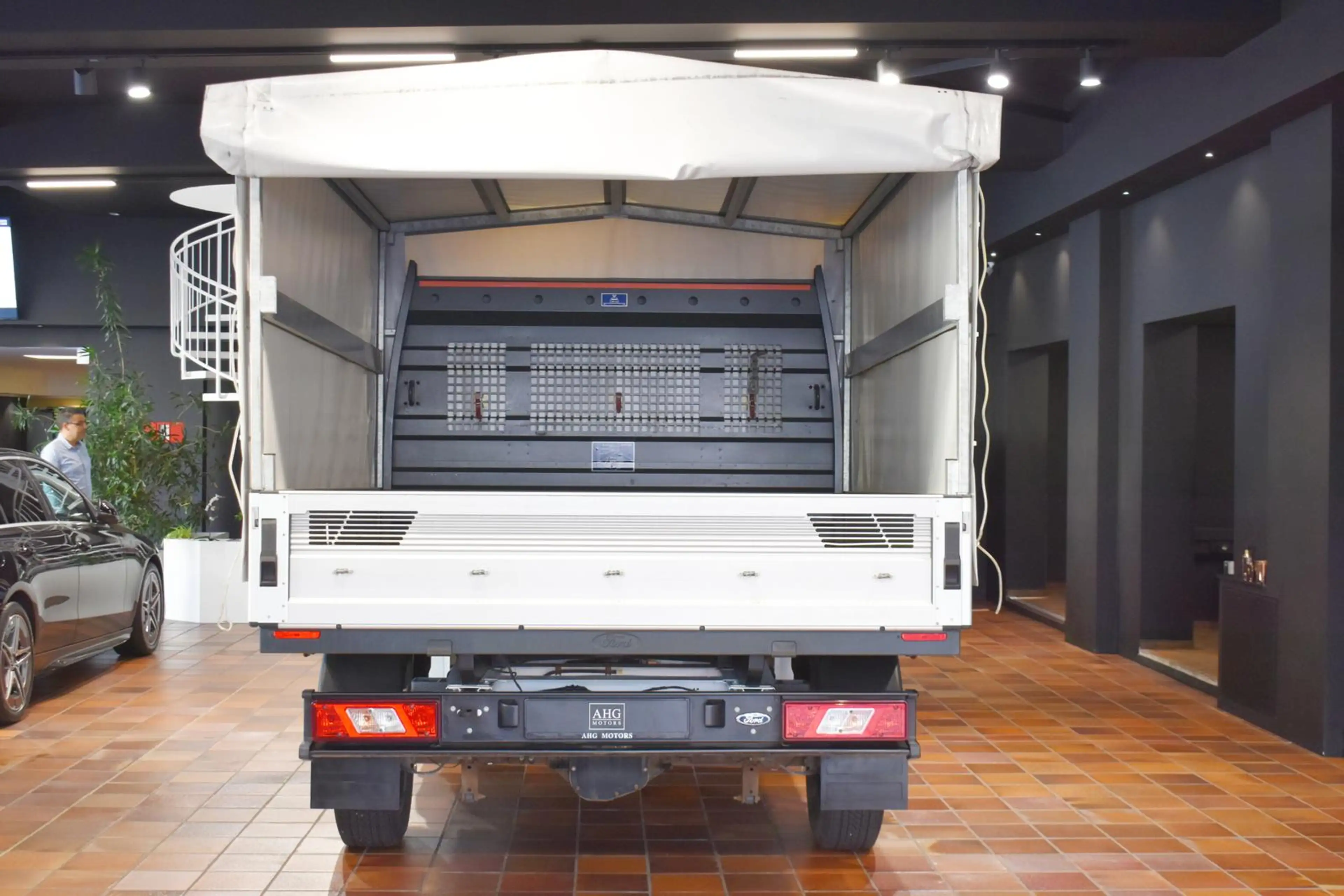 Ford Transit 350 4X4 ALLRAD L3 MAXI DOKA AHK3,5T GRA AC ELEKTRI — photo 8