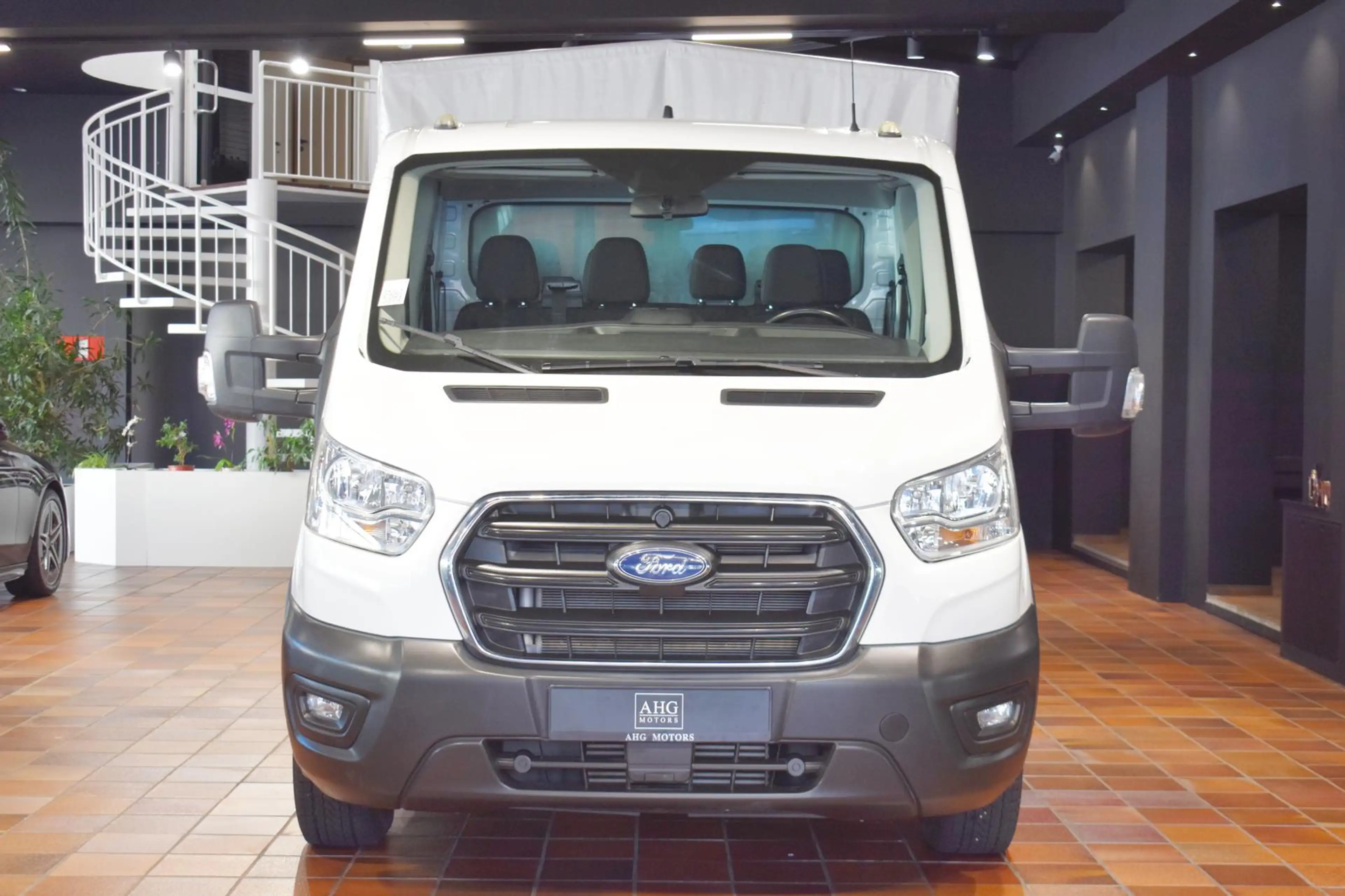 Ford Transit 350 4X4 ALLRAD L3 MAXI DOKA AHK3,5T GRA AC ELEKTRI — photo 2