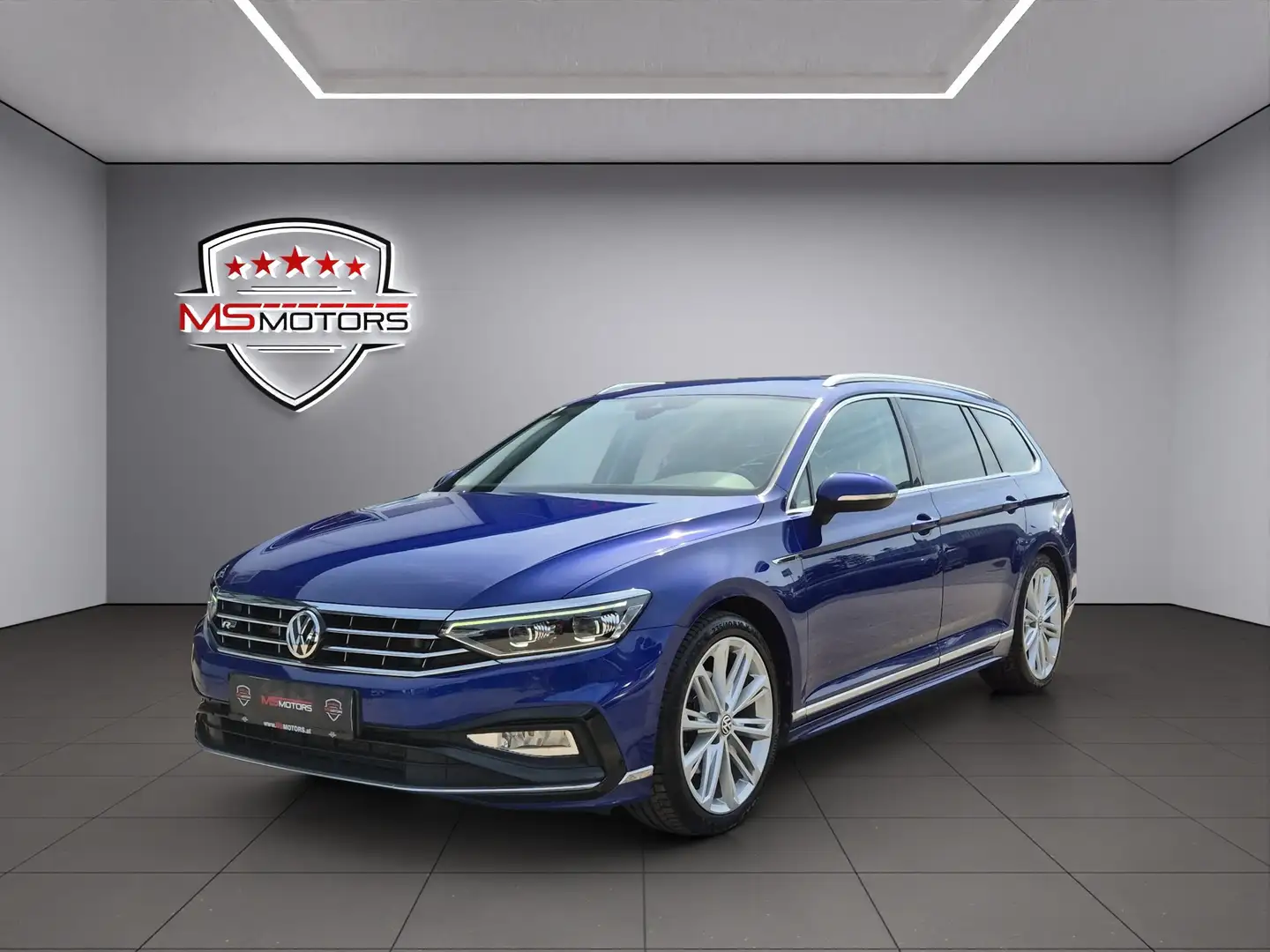 Volkswagen Passat Variant R-LINE 2,0 TDI DSG*RFK*ACC*19 ZOLL*GARANTIE*KREDIT Bleu - 1