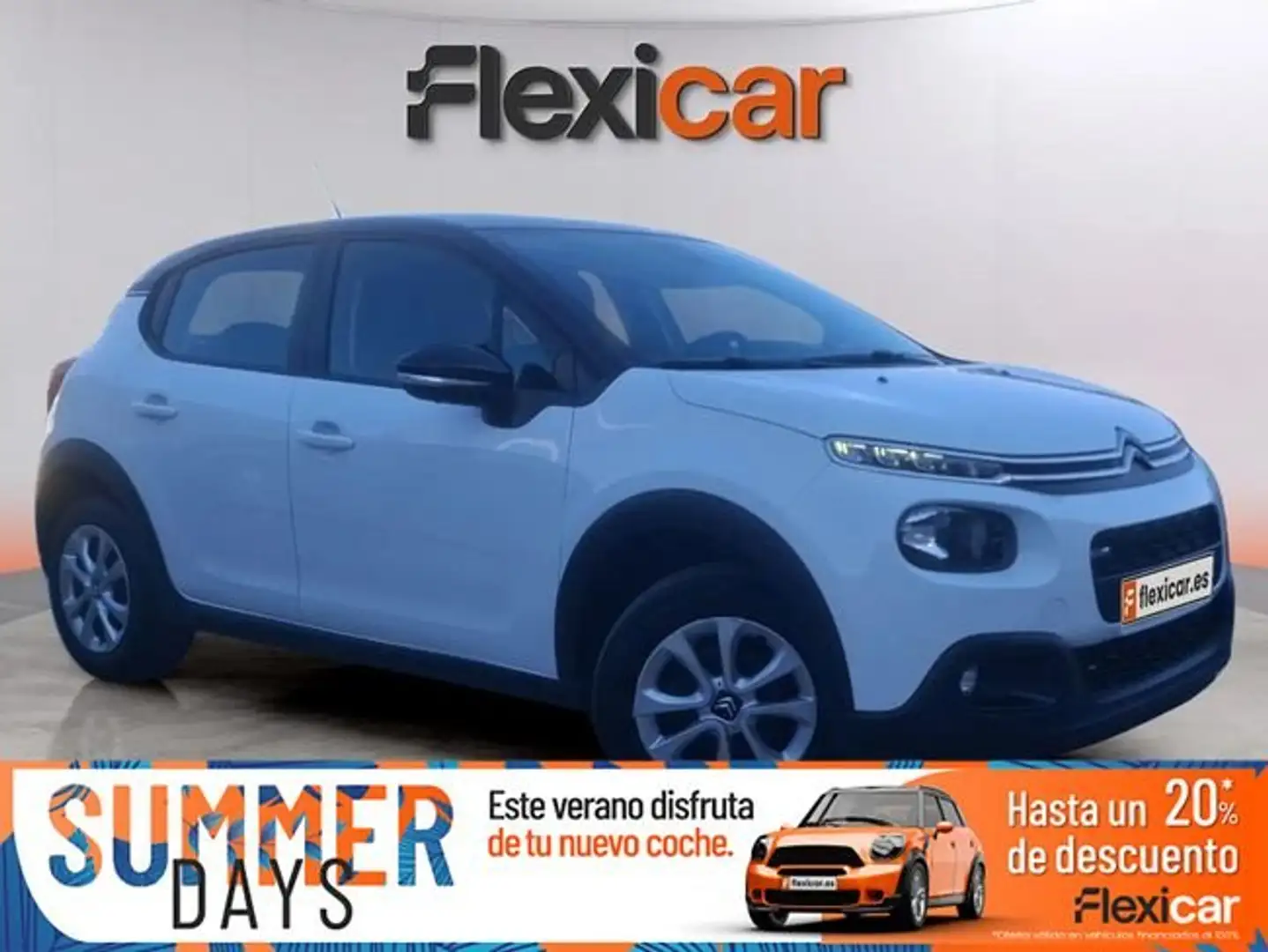 Citroen C3 PureTech+60KW+%2882CV%29+FEEL Blanco - 1
