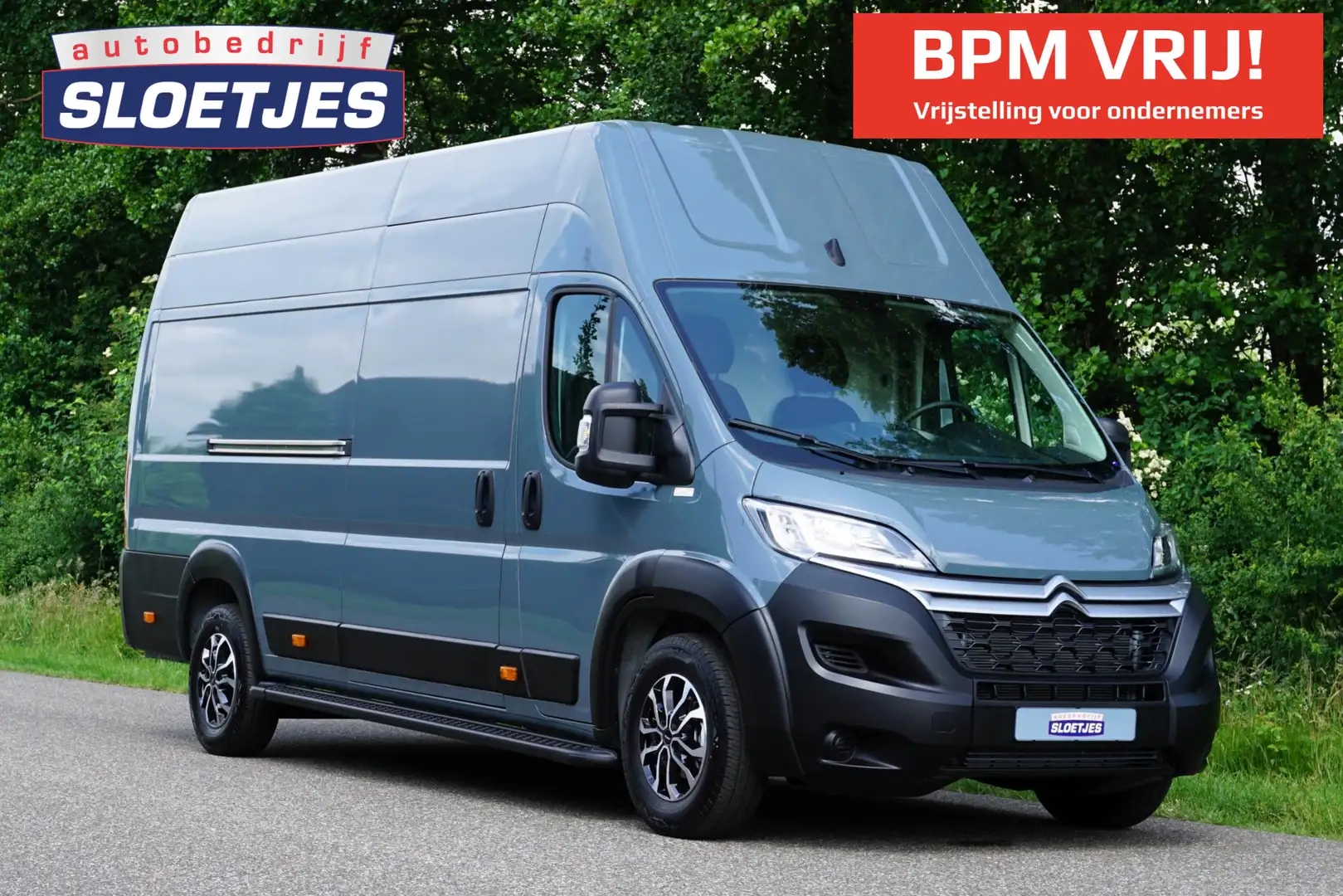 Citroen Jumper 2.2 BlueHDi 165 L4H2 Zwaar 3.5t Nieuw |Camera |Cru Gris - 1