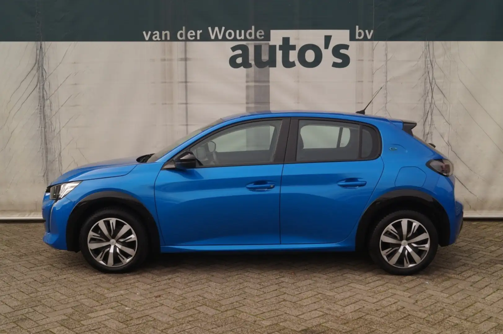 Peugeot e-208 EV Active 50kWh Automaat -NAVI-ECC-CARPLAY- Bleu - 1