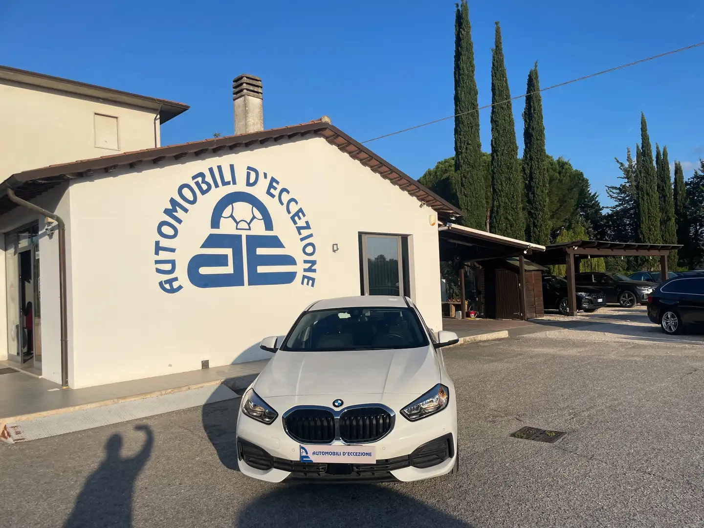 BMW 116 Serie 1 F40 116d Advantage auto Blanc - 2