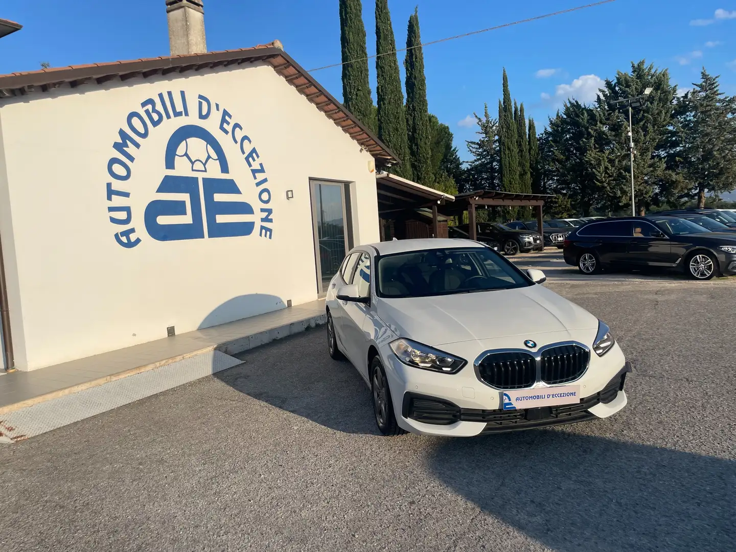 BMW 116 Serie 1 F40 116d Advantage auto Blanc - 1