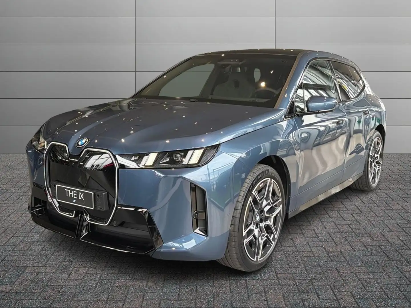 BMW iX X xDrive45 Stříbrná - 1