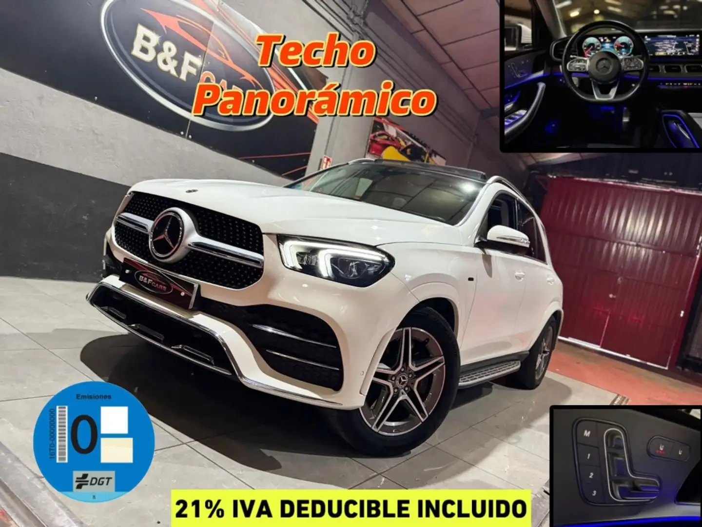 Mercedes-Benz GLE 350 350de 4Matic Aut. Blanco - 1