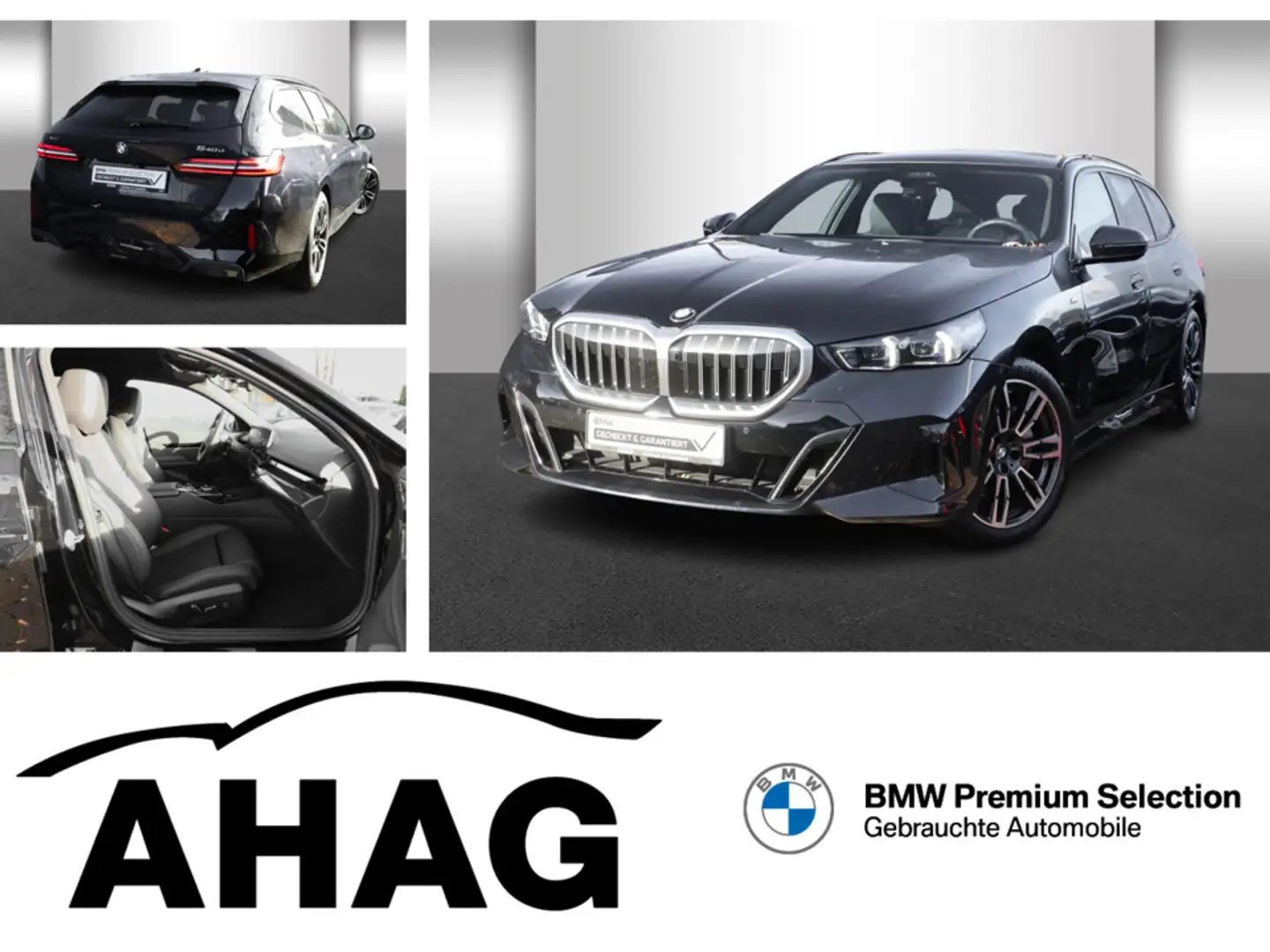 BMW 540 d xDrive Touring M Sportp. Panorama AHK uvm. Schwarz - 1