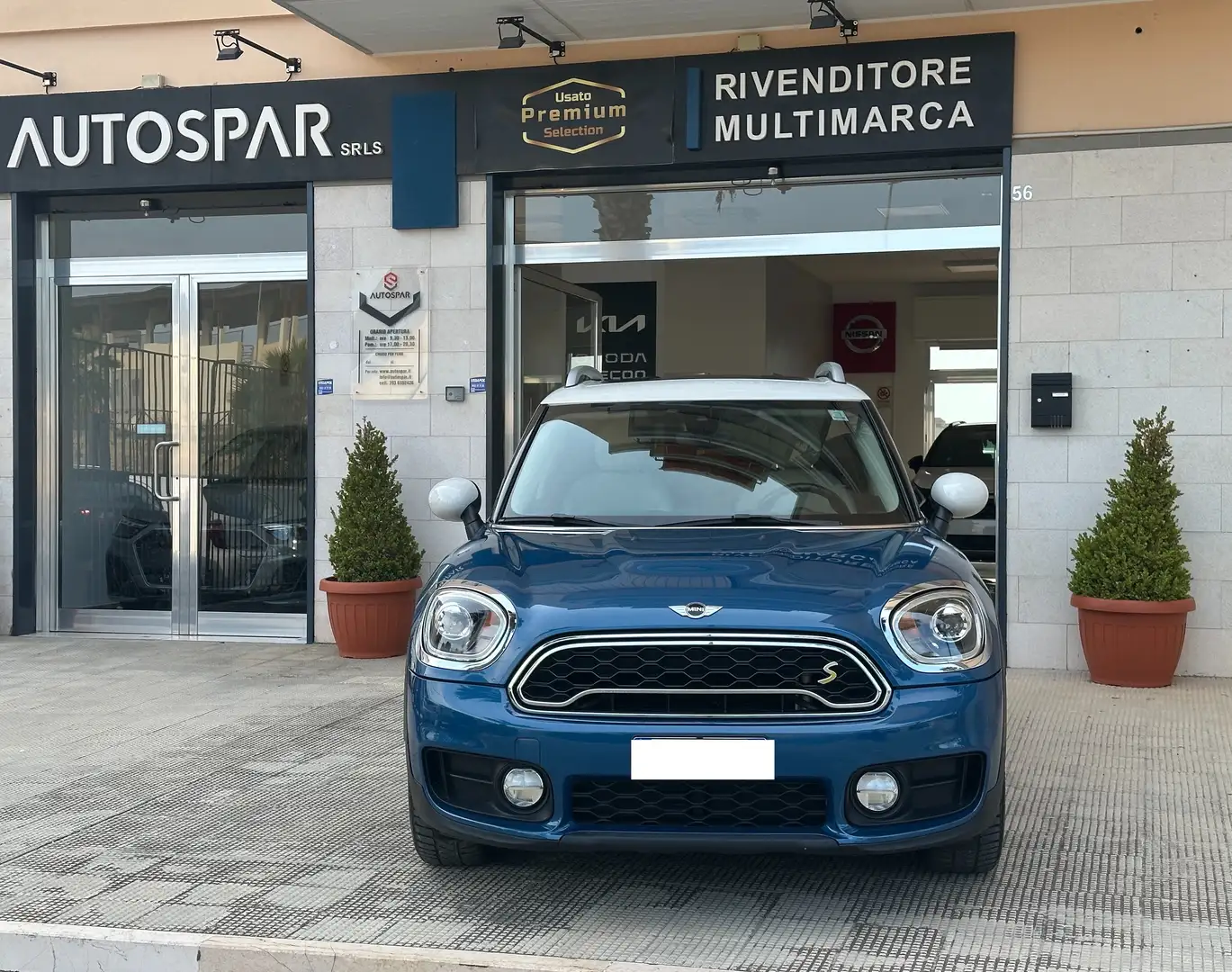 MINI Cooper SE Countryman Mini Countryman F60 2017 1.5 Hype all4 auto Blu/Azzurro - 1