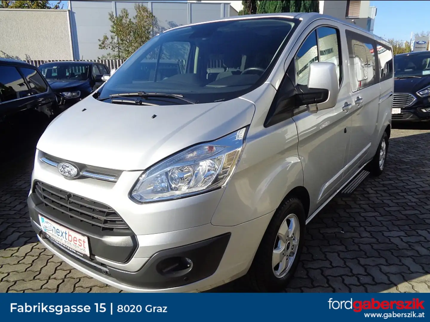 Ford Tourneo Custom Tourneo Custom L2H1 Titanium 2,0 TDCi Argent - 1