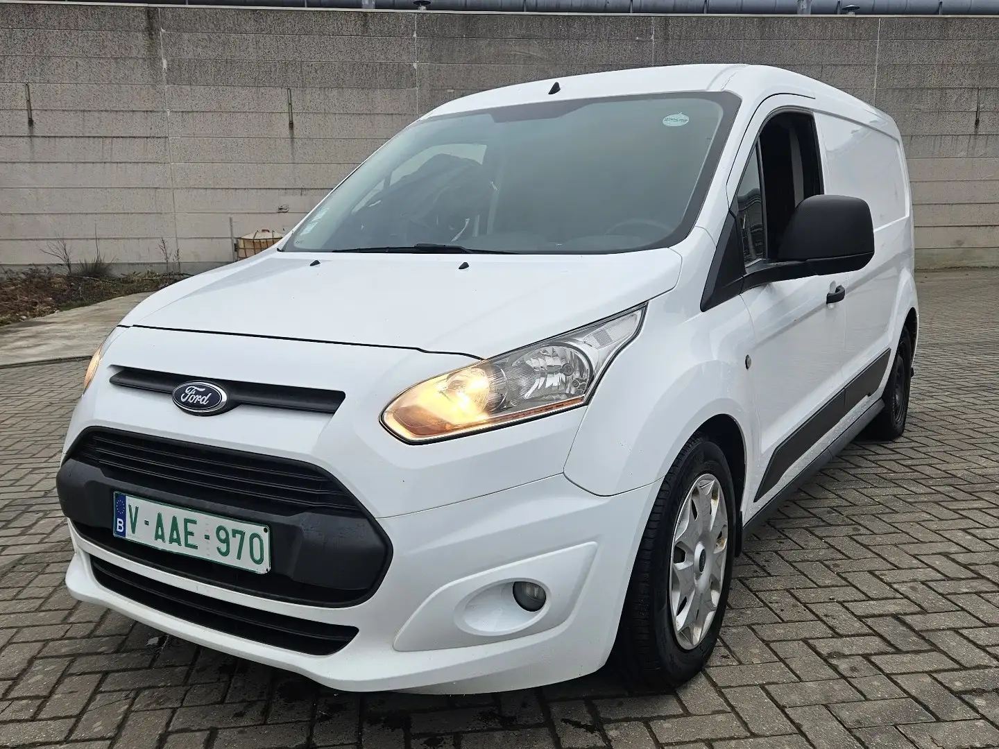 Ford Transit Connect 1EIGENAAR/GEKEURD/BTW-AFTREKBAAR/AIRCO/€5B/TREKHAA Blanc - 1