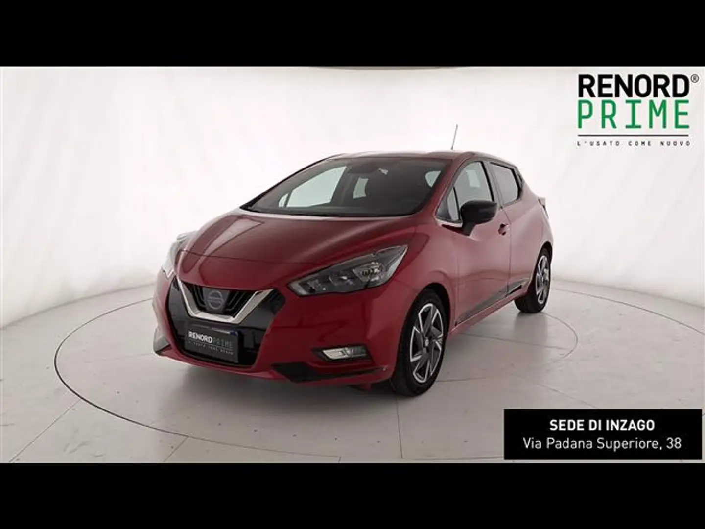 Nissan Micra 1.0 ig-t Eco N-Design Gpl Rosso - 1