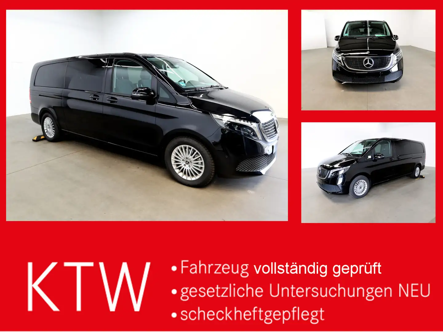 Mercedes-Benz EQV 300 Extralang,8Sitze,2xelektr.Schiebetür,LED Zwart - 1
