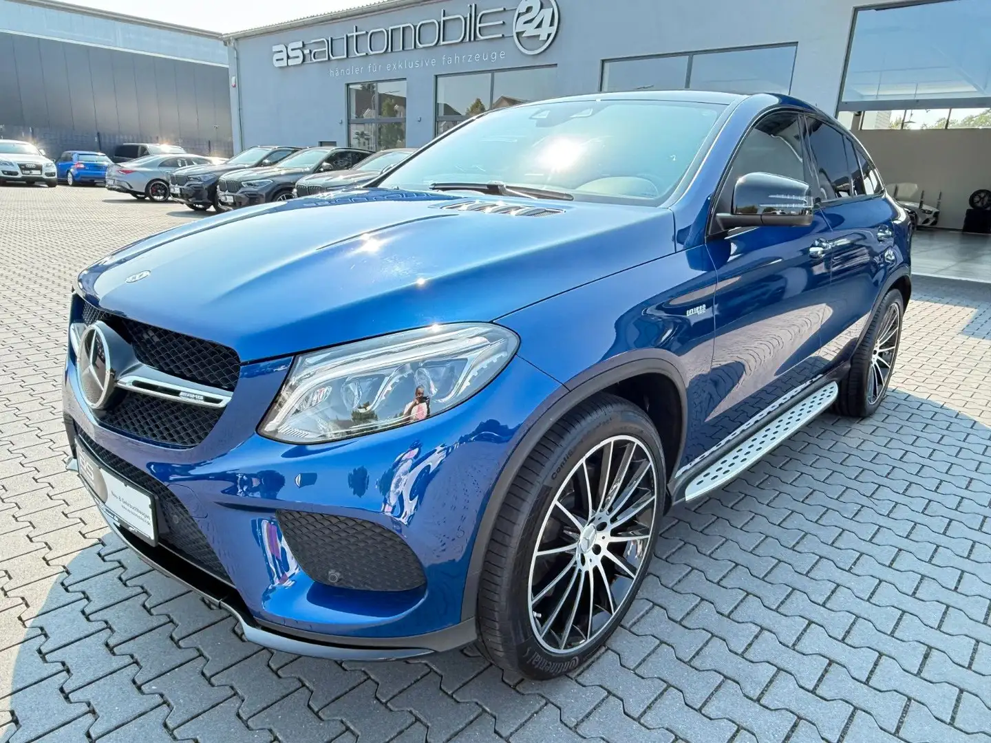 Mercedes-Benz GLE 43 AMG GLE43*AMG*4M*DESIGNO*3xDvD*360°ACC*H&K*AHK*DAB* Blau - 1