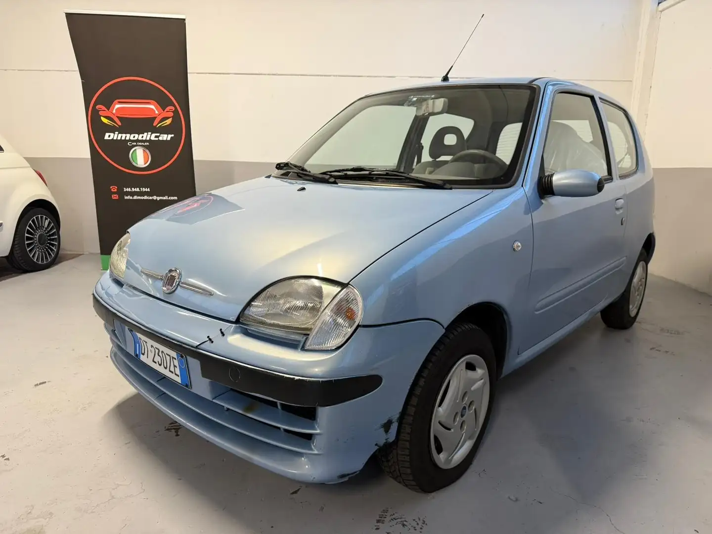 Fiat 600 EURO 4 UNICO PROPRIETARIO Blau - 1
