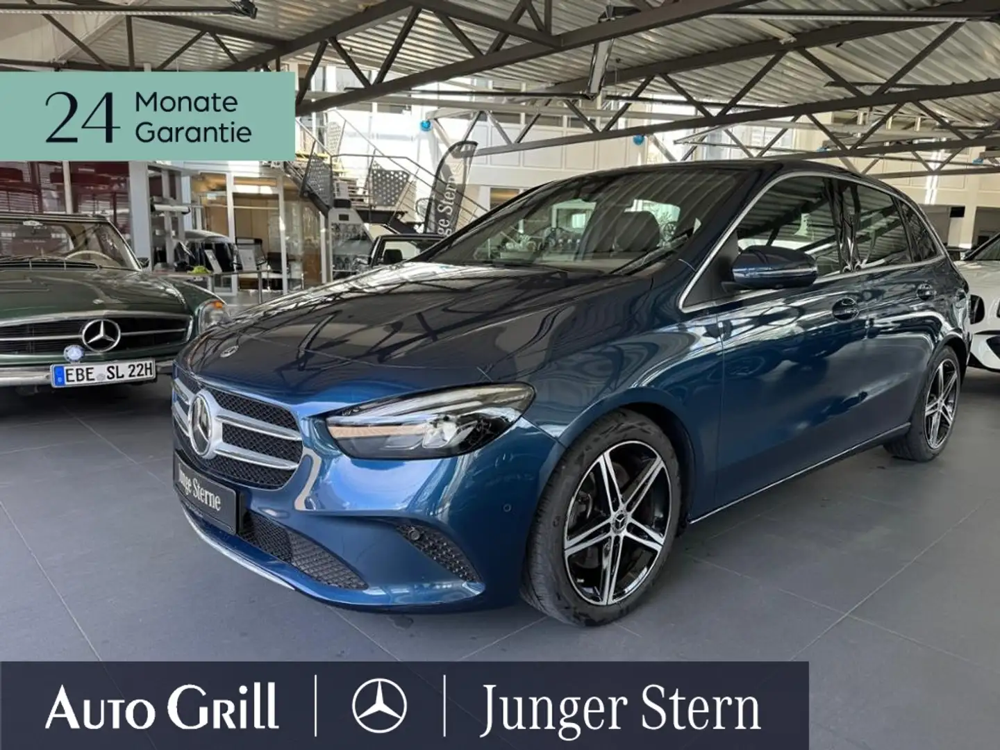 Mercedes-Benz B 250 Prog. Distronic AHK 360 LED MBUX HighEND Blau - 2