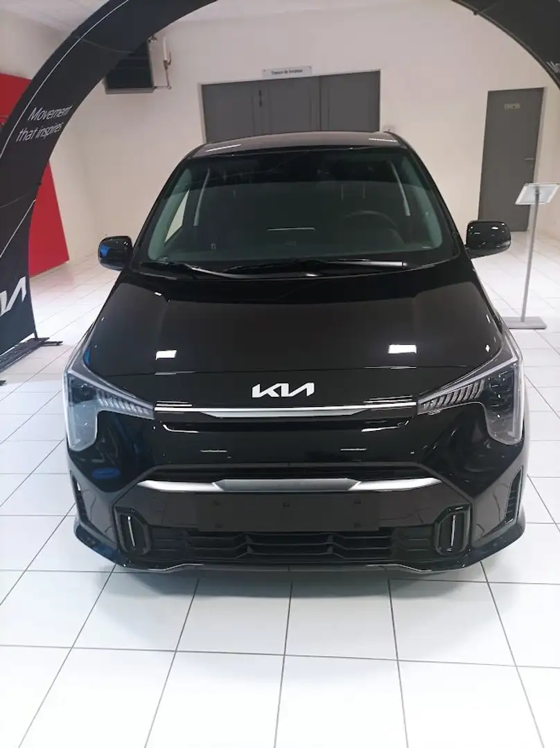 Kia Picanto Picanto 1.0i MPI Pace ISG Zwart - 1
