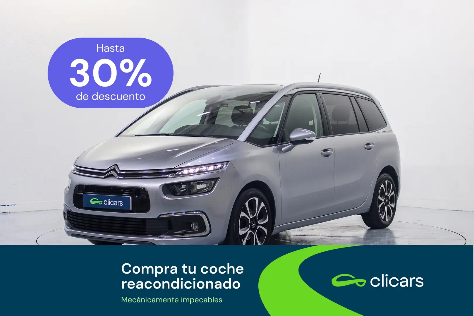 Citroen C4 Grand Spacetourer 1.2 PureTech S&S Feel 130 Plateado - 1