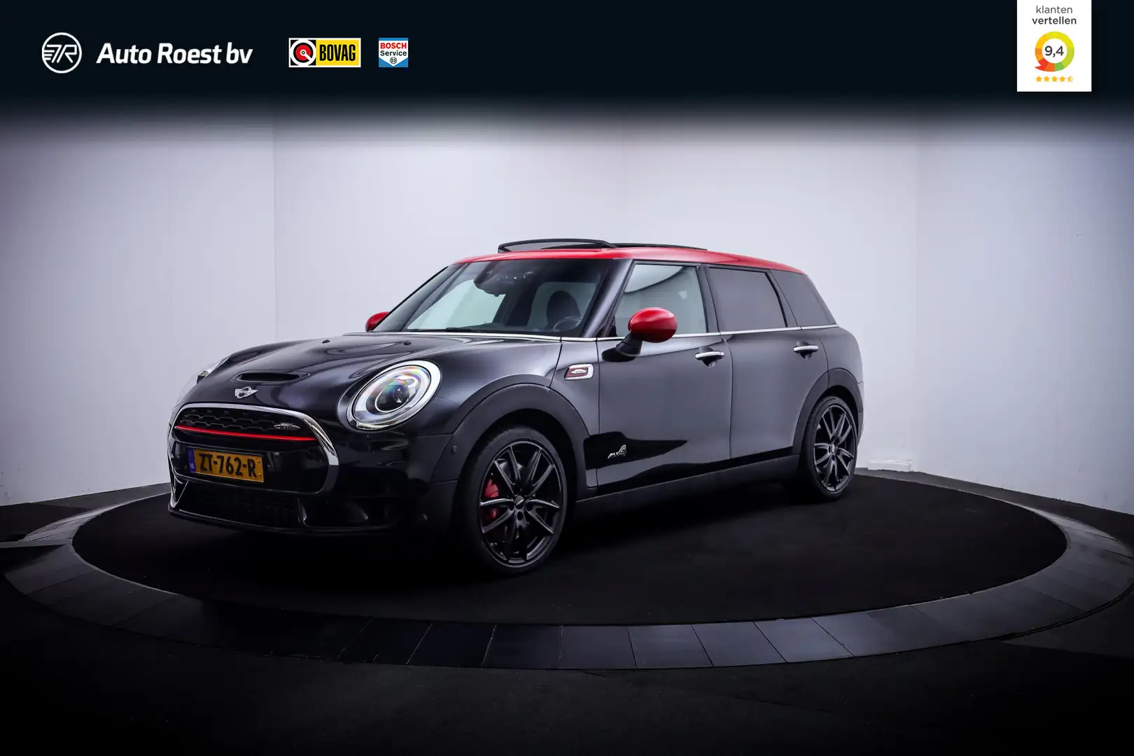 MINI John Cooper Works Clubman Mini 2.0 ALL4 Chili PANO | HARMAN KARDON | HEAD UP Zwart - 1