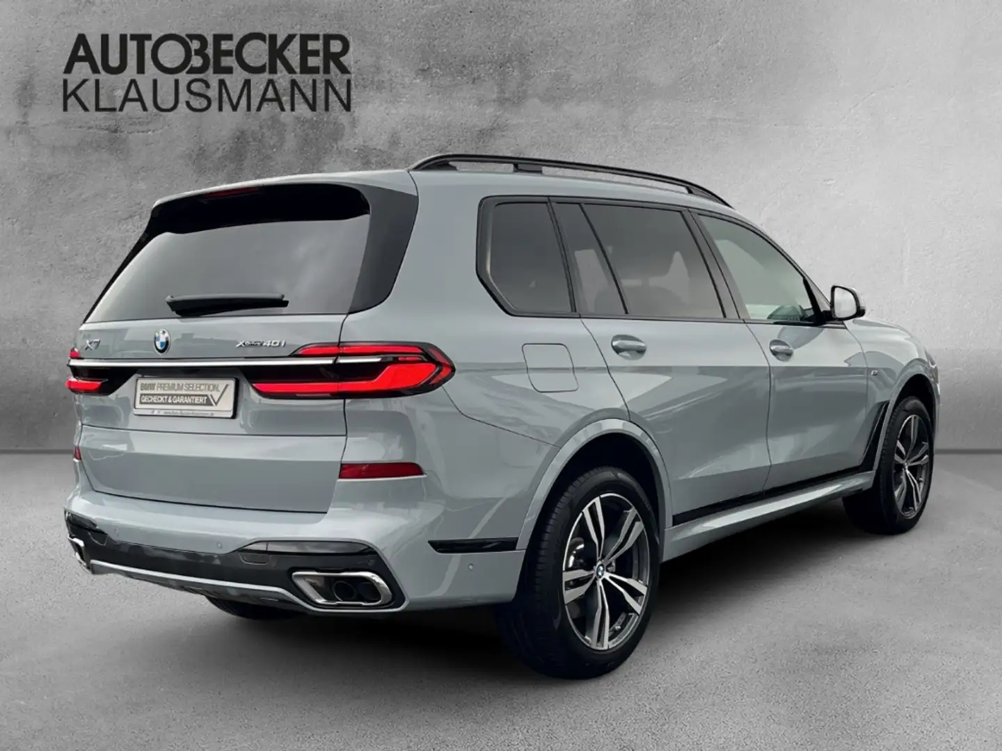 BMW X7 xDRIVE 40i M SPORT AHK LC PROF SOFT CLOSE Grau - 2