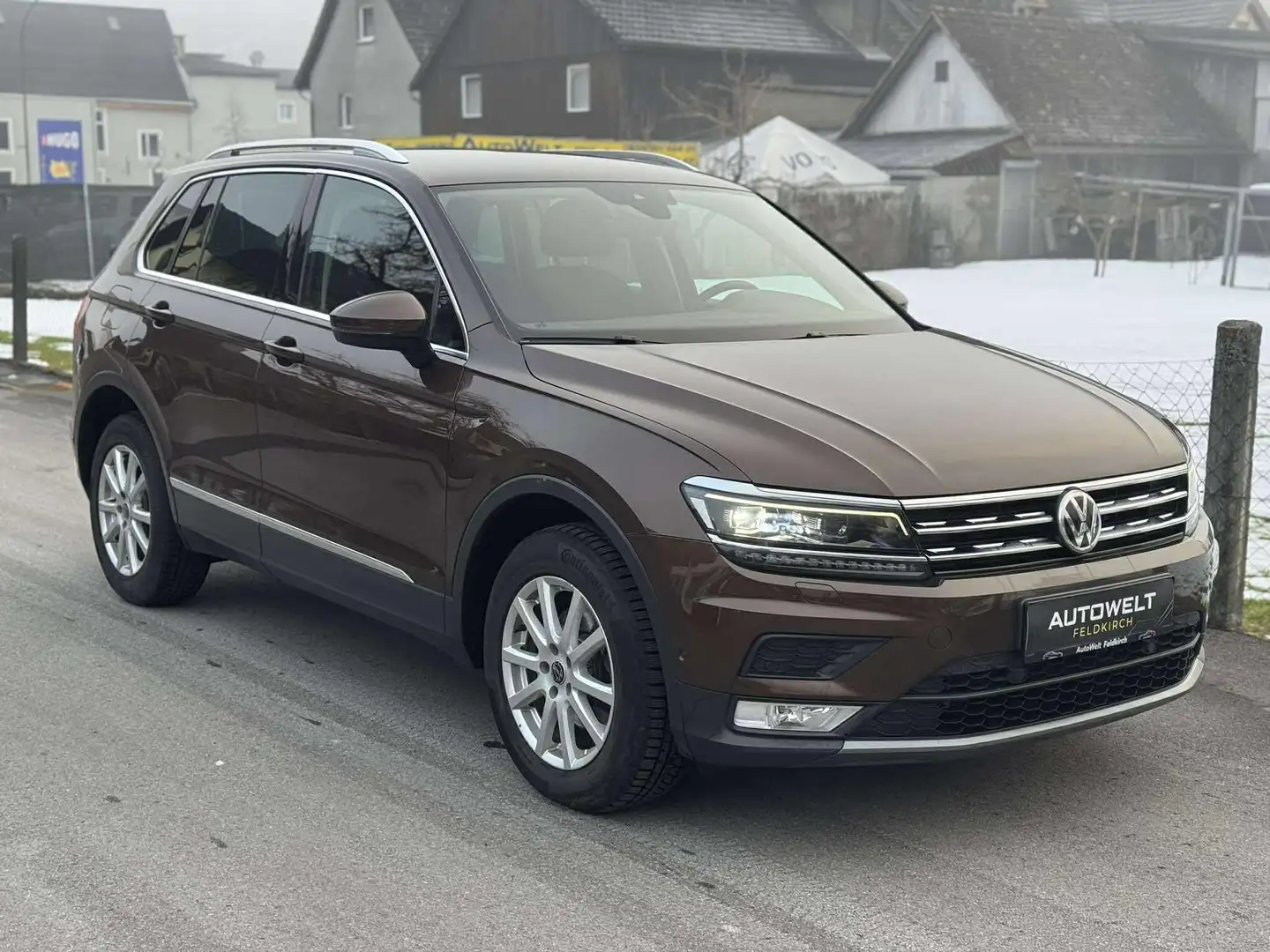 Volkswagen Tiguan Comfortline BMT 4Motion ALLRAD DSG AUTOMATIK *AHK Braun - 2