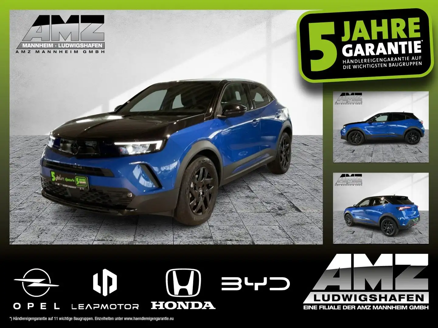 Opel Mokka-E GS Line LED+Navi+Winterpaket+Alufelgen Bleu - 1