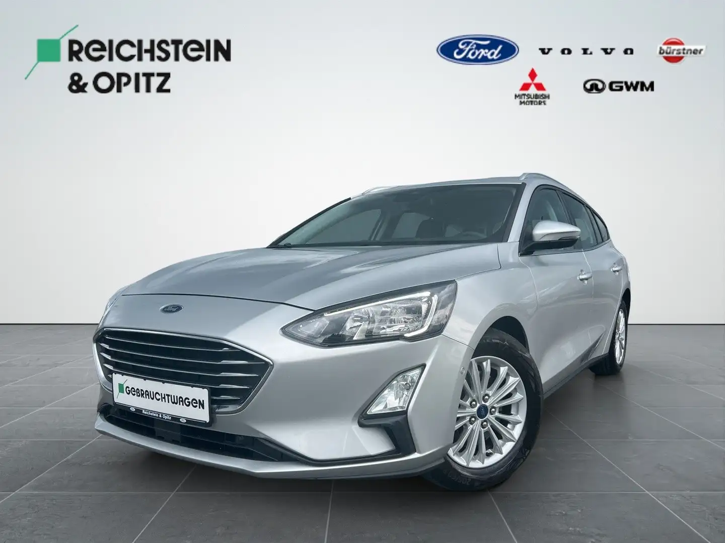 Ford Focus 1,5 EcoBlue 88kW Titanium Turnier Silber - 1