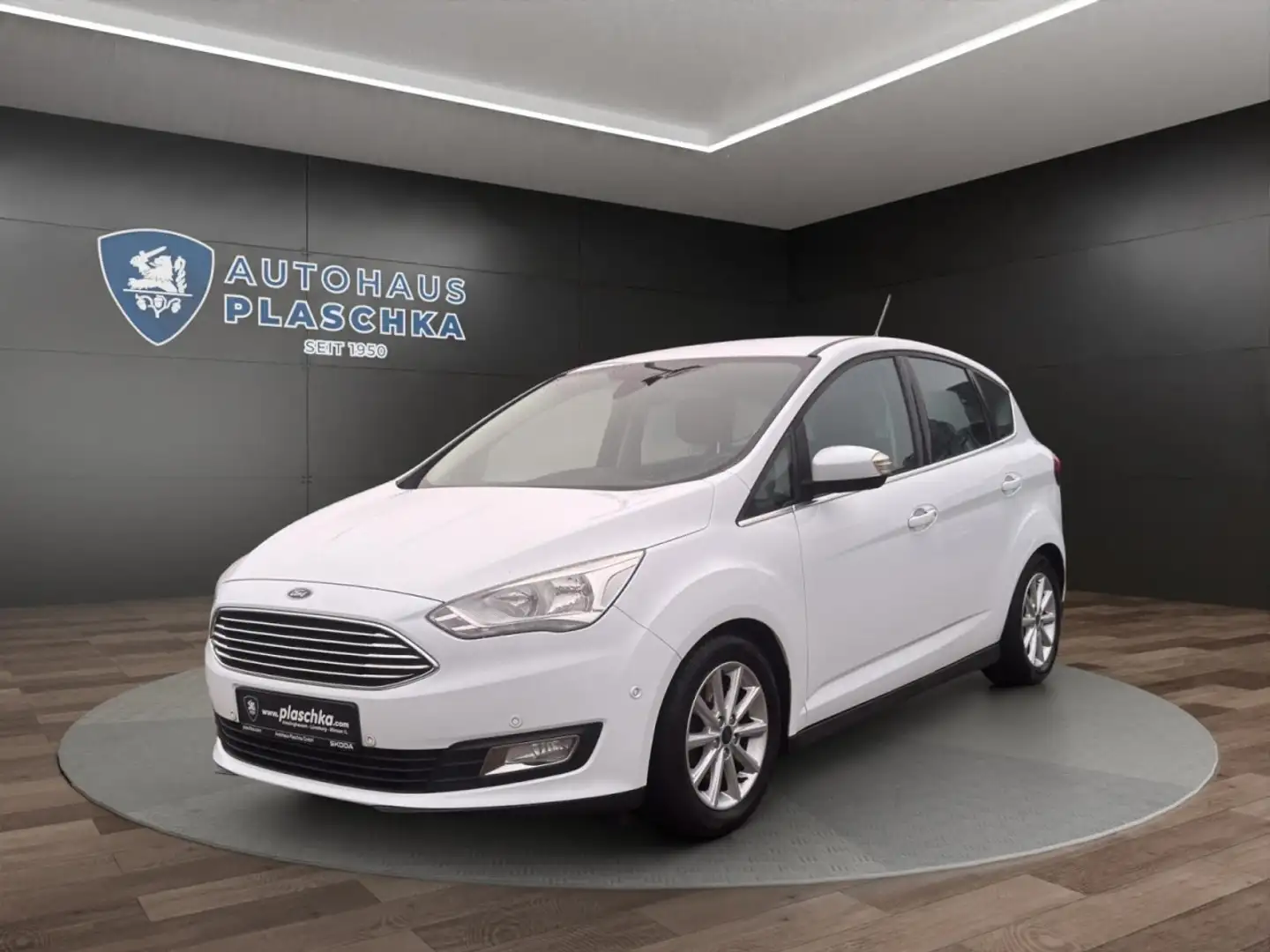 Ford C-Max 1.5 Titanium NAVI*PDC*SHZ Klima Navi Einparkhilfe Blanco - 1