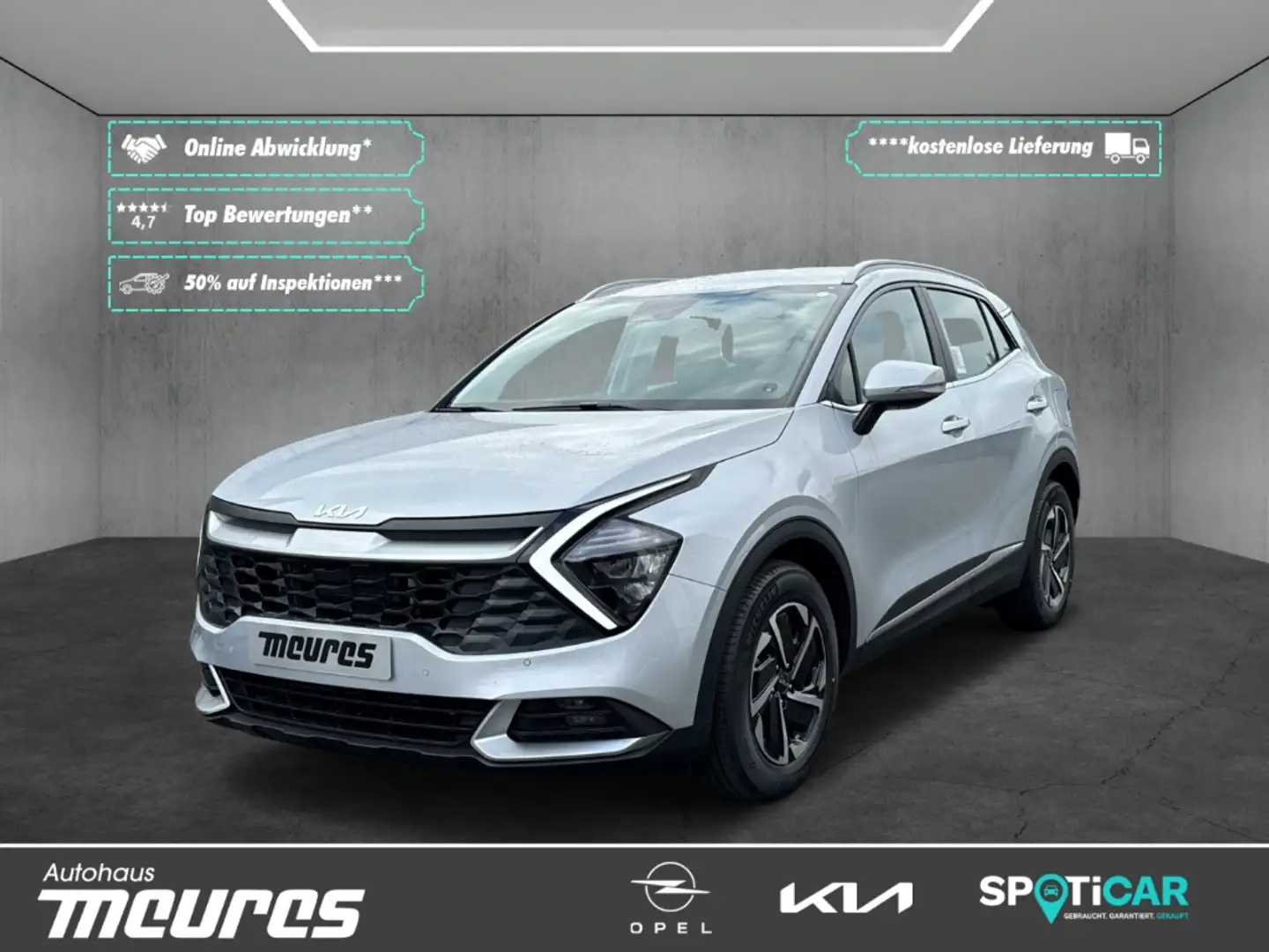 Kia Sportage 1.6 CRDI Mild Hybrid Vision DCT -SOFORT VERFÜGBAR- Gümüş rengi - 2