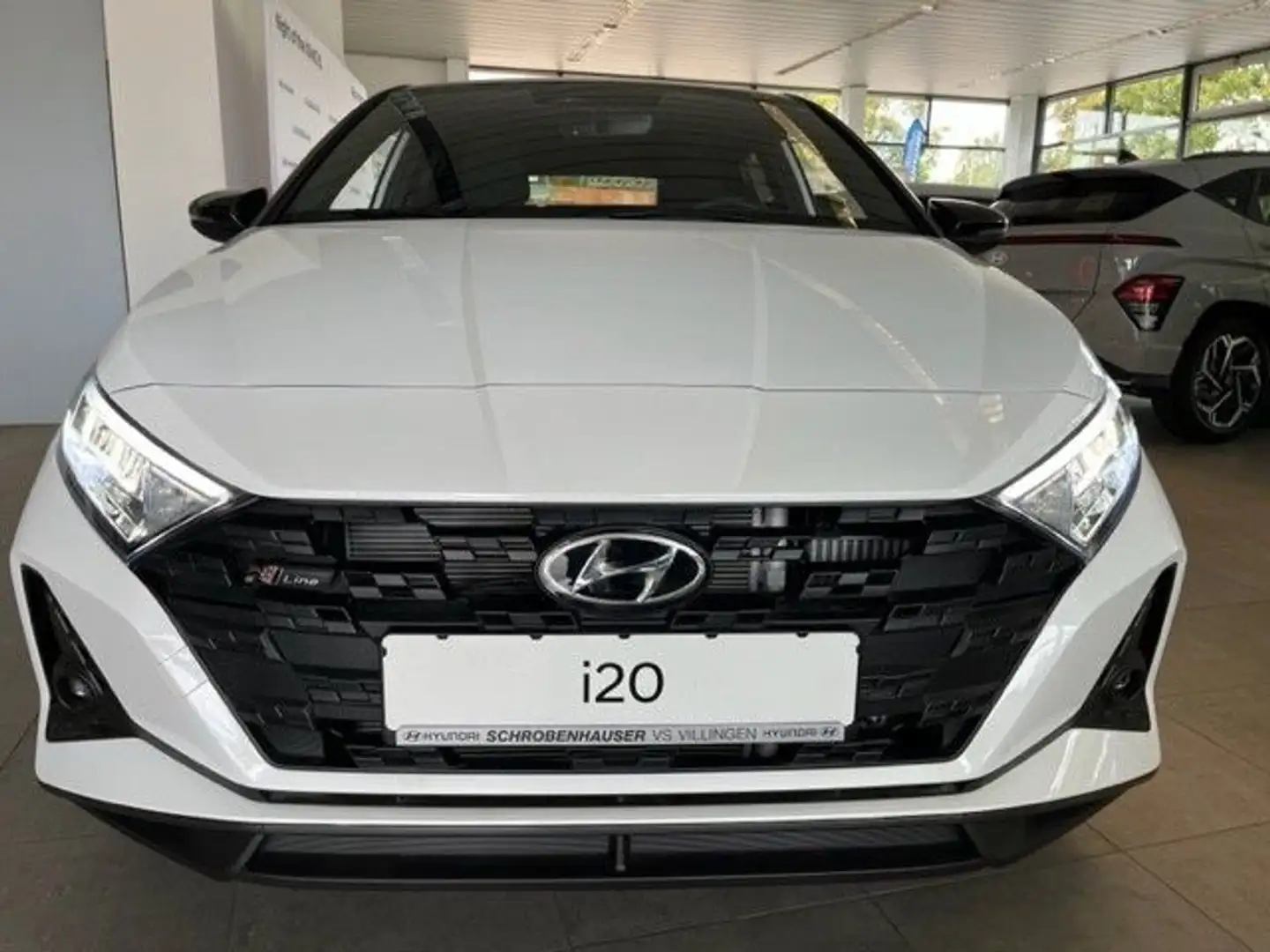 Hyundai i20 1.0 N-LINE, Navi, Dachlackierung, LED, etc., Blanc - 1