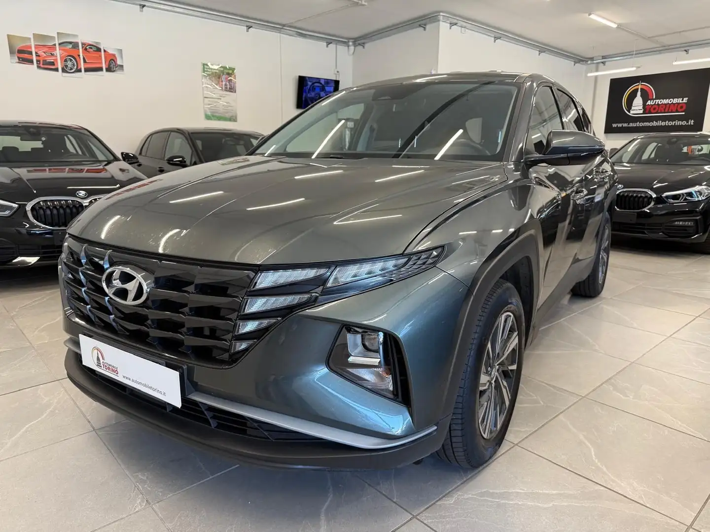 Hyundai TUCSON Tucson 1.6 HEV aut.Exellence Grigio - 1