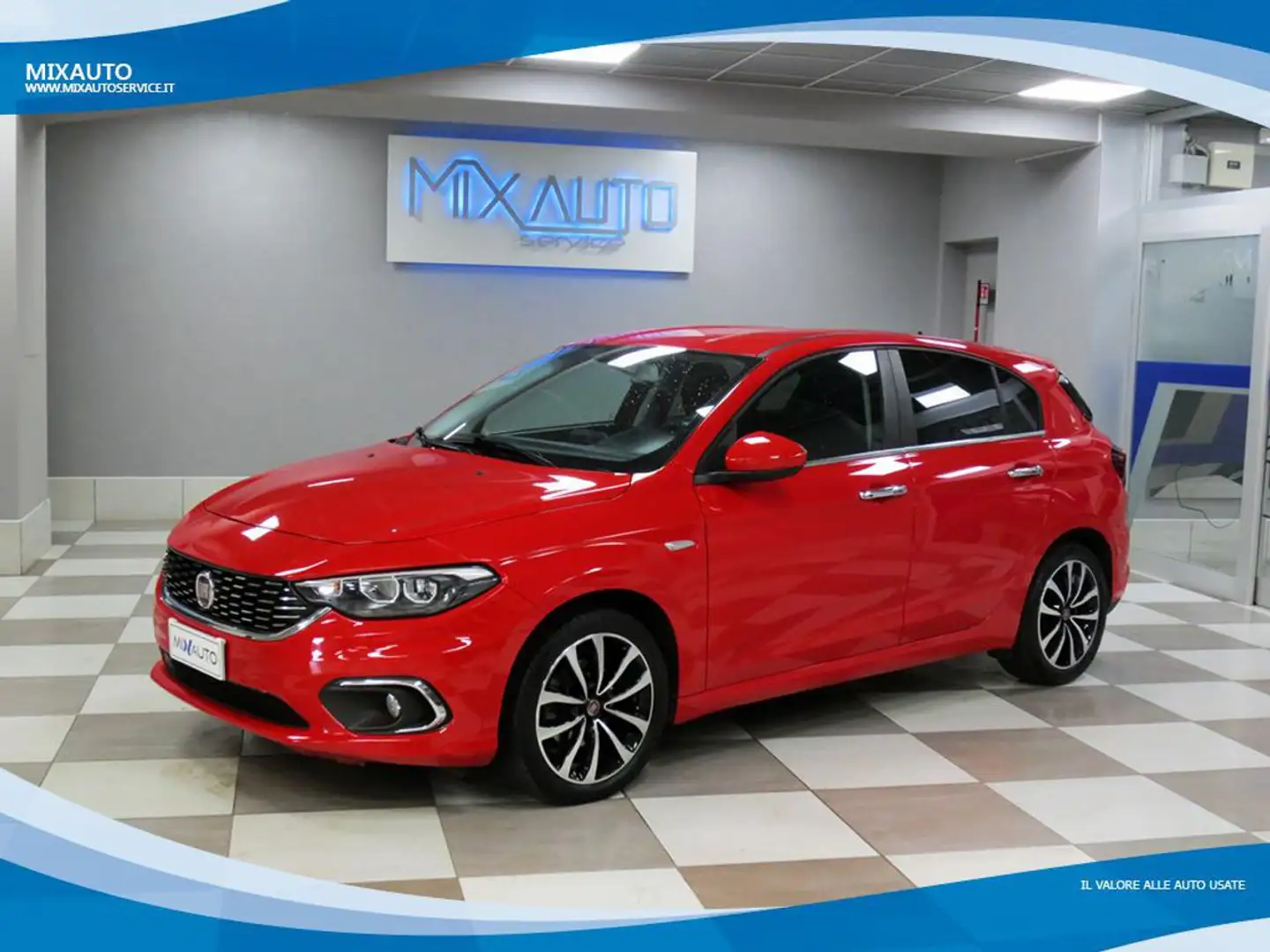 Fiat Tipo 1.4 95cv 5 Porte Lounge EU6 Rosso - 1