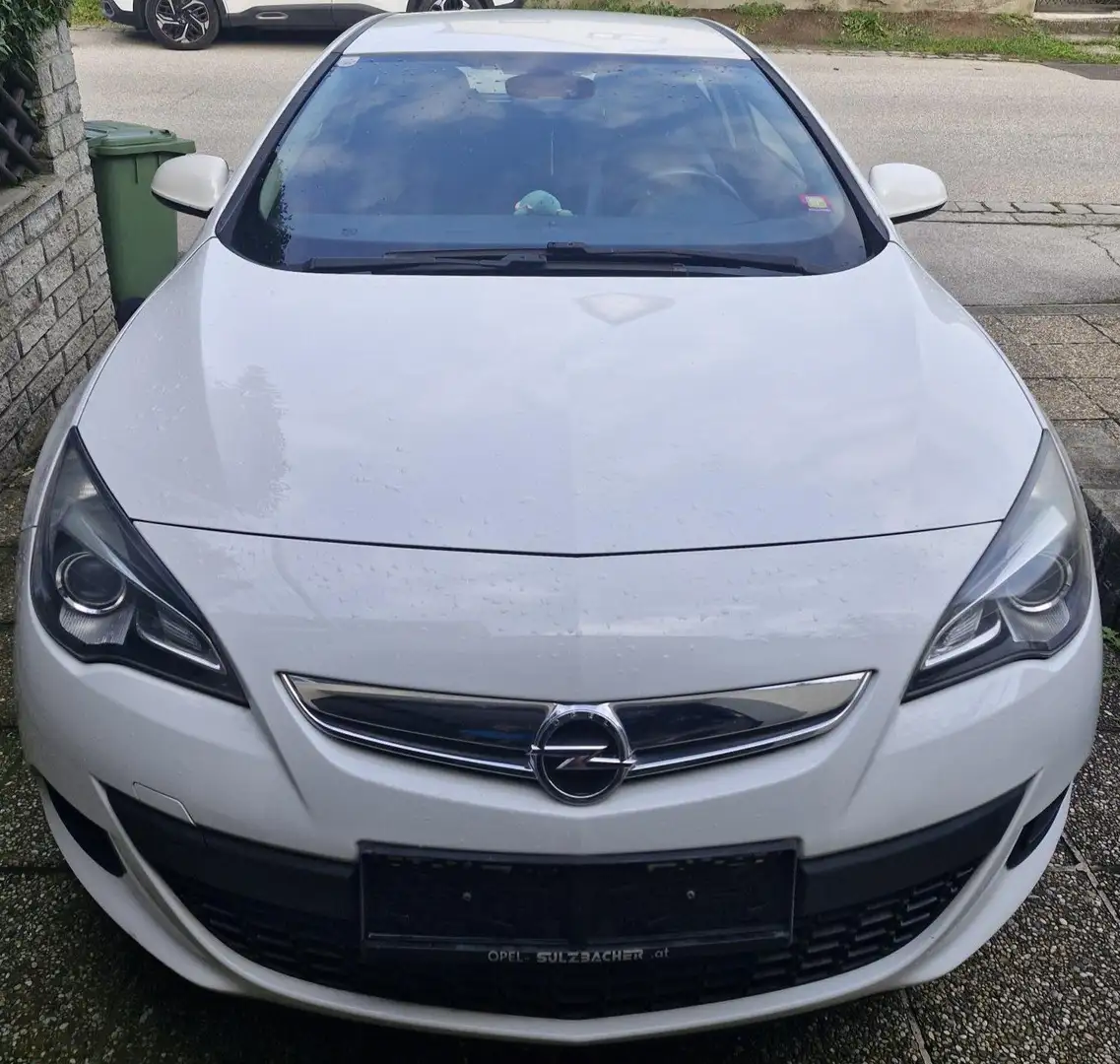 Opel Astra Astra GTC 1,4 Turbo Ecotec Sport Start/Stop Sys. Weiß - 2