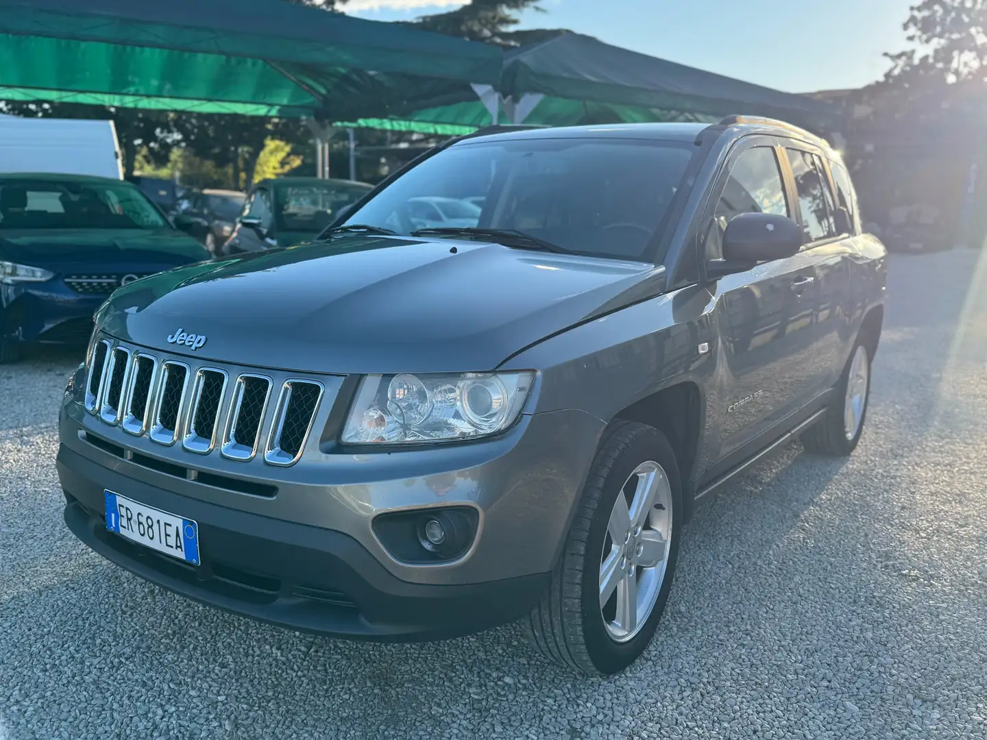 Jeep Compass Compass 2200 crdi 165cv. 4x4 1prop Grigio - 1