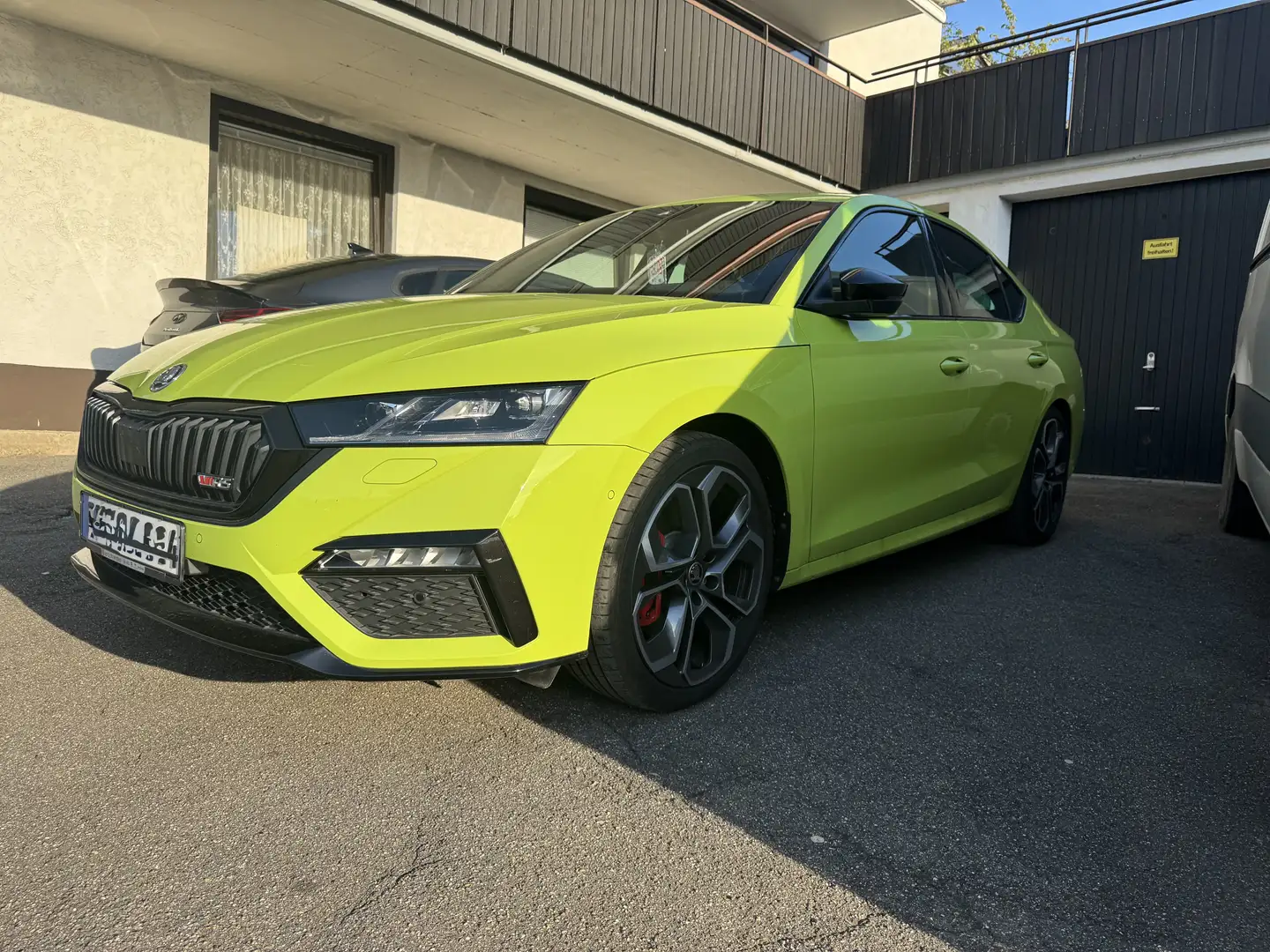 Skoda Octavia RS Grün - 1