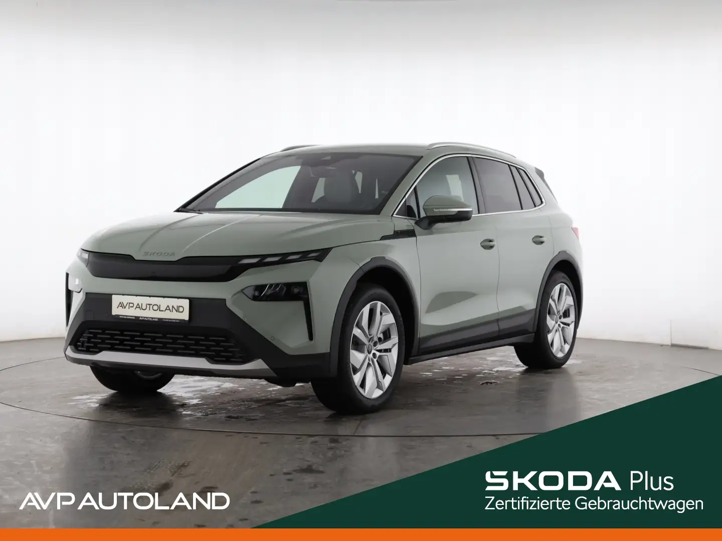 Skoda Elroq 85 LODGE | NAVI | ACC | HEAD-UP | Verde - 1