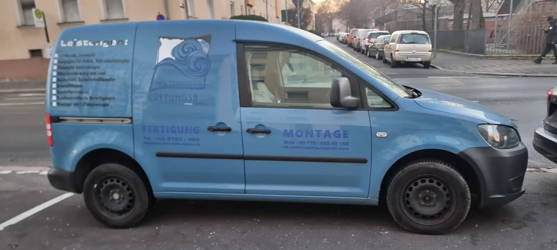 Volkswagen Caddy Kasten KUNDEN AUFTRAG Blau - 2