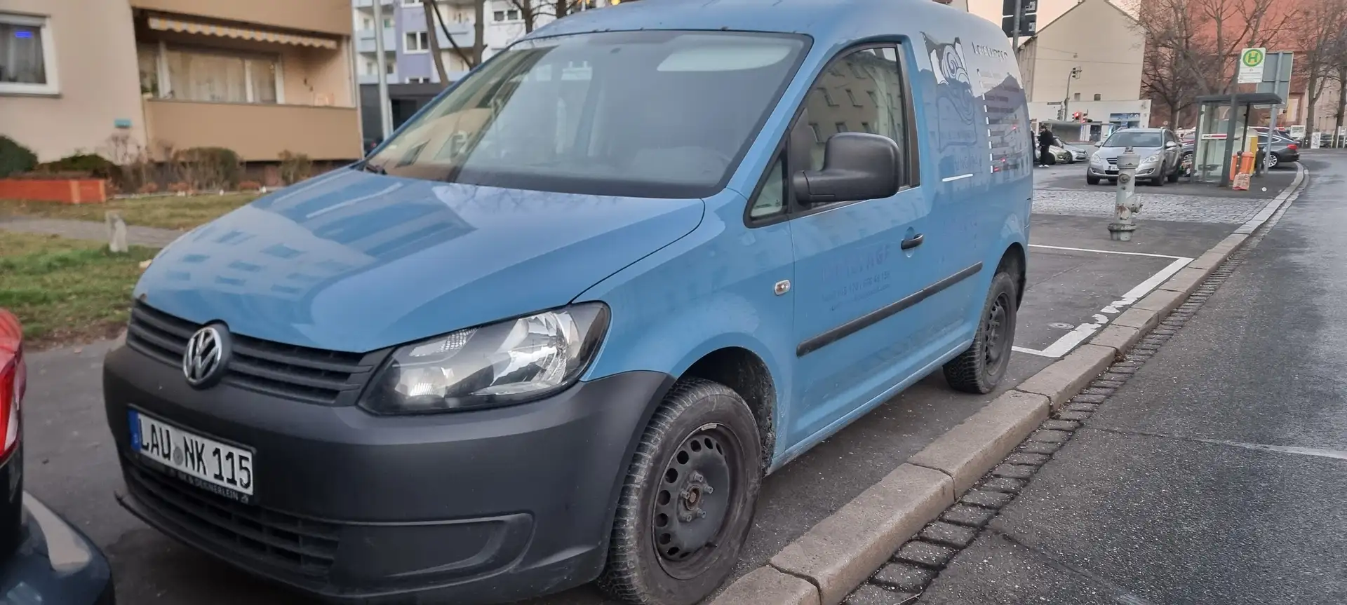 Volkswagen Caddy Kasten KUNDEN AUFTRAG Blau - 1