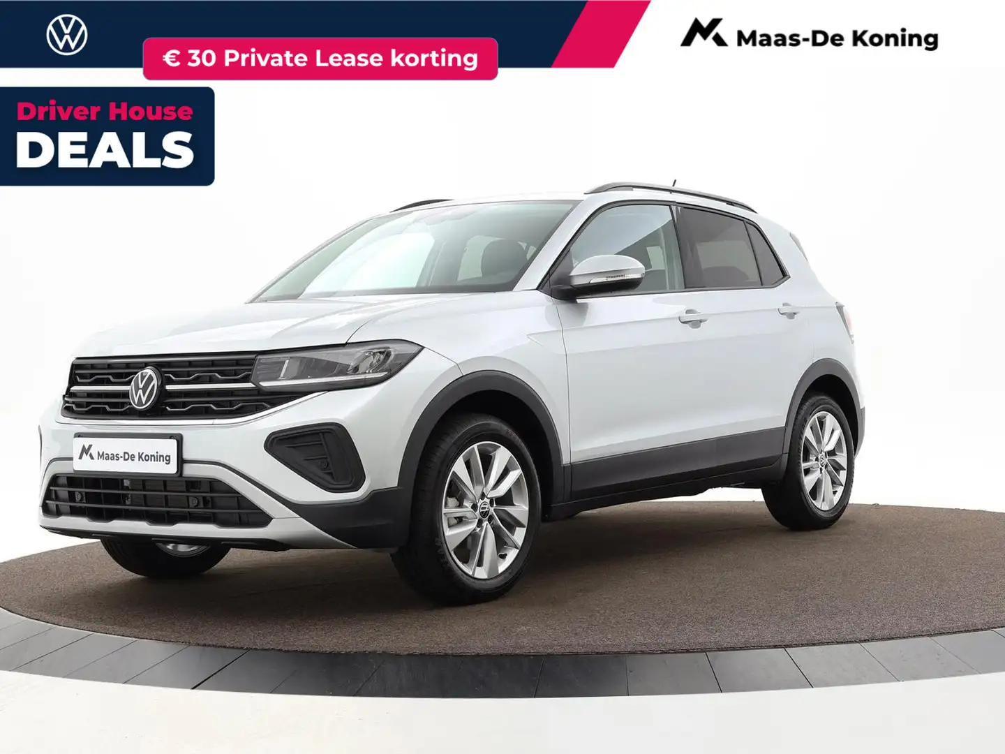 Volkswagen T-Cross Life Edition 1.0 TSI 95 pk 5 versn. Hand · Comfort Zilver - 1