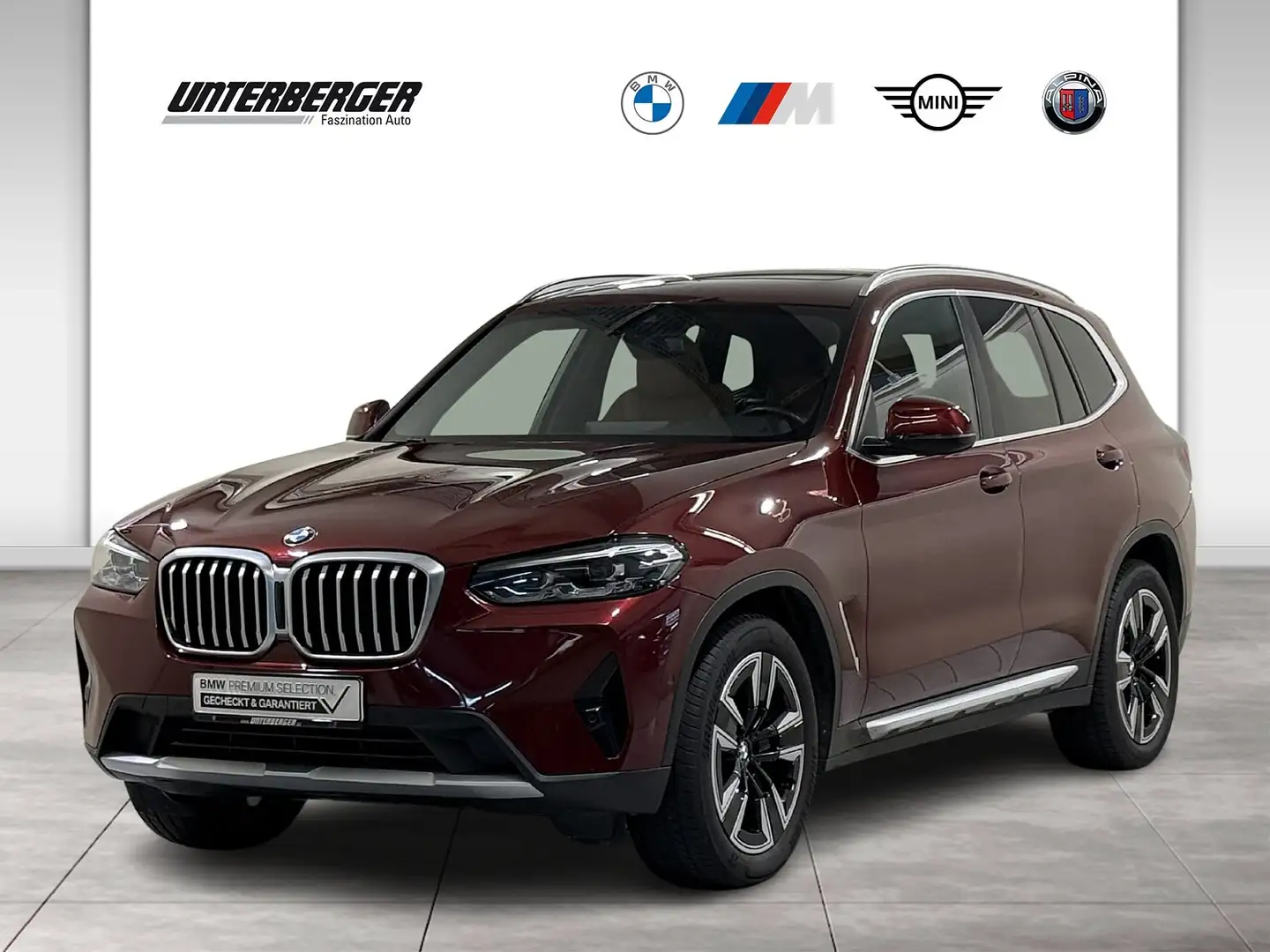 BMW X3 xDrive20d RFK Pano DA PA Sportsitze DAB WLAN Rot - 1
